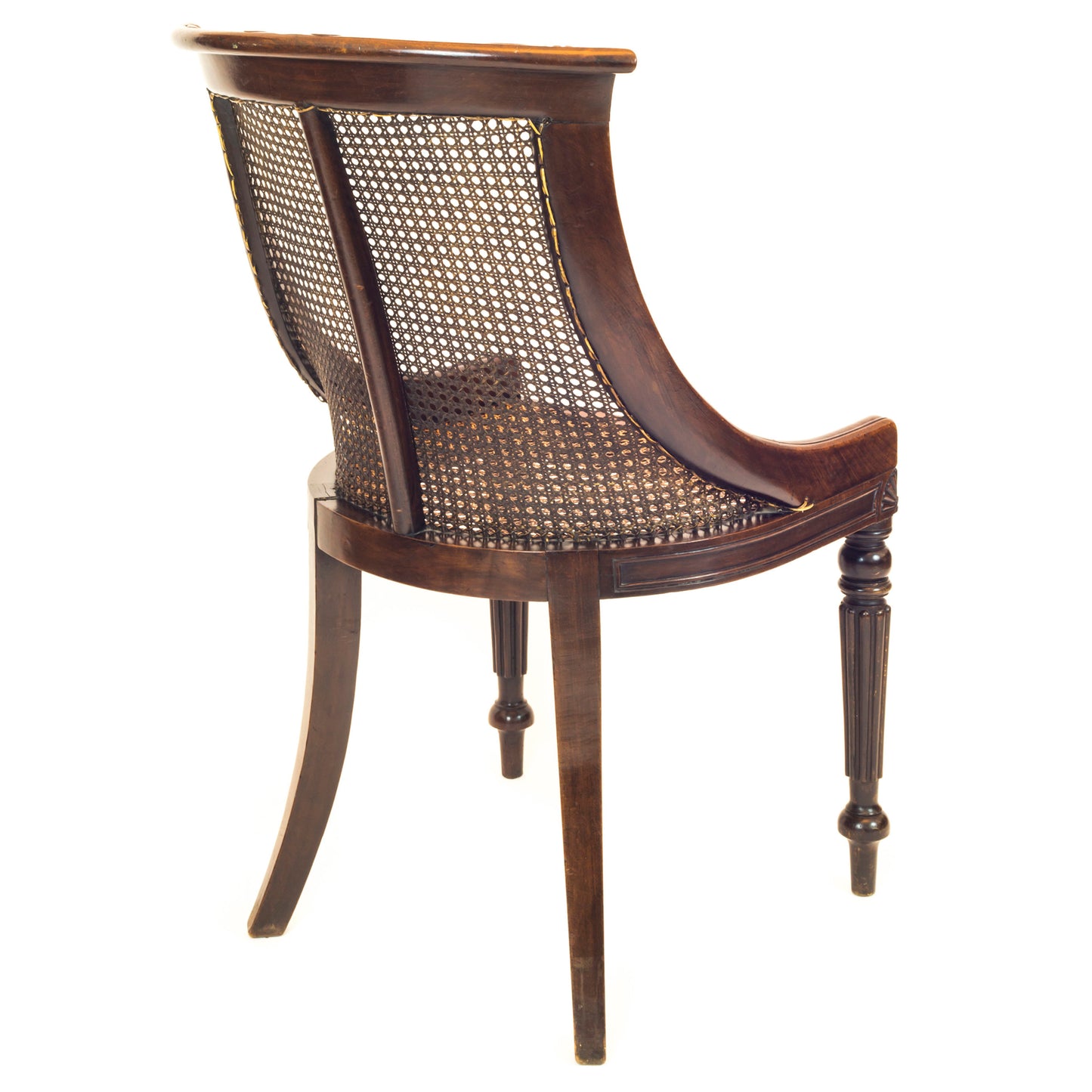 Fine Regency Bergere Chair, Attributed to Gillows