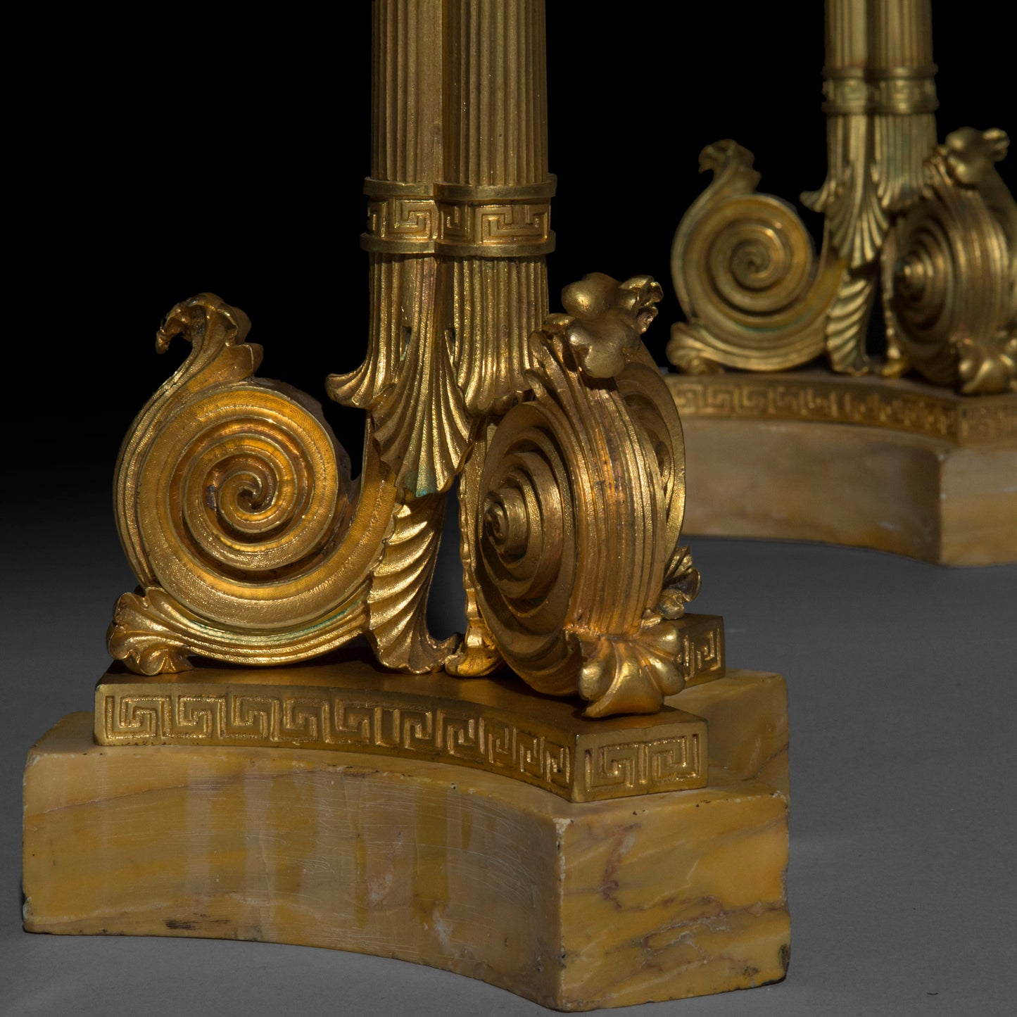 Fine Pair of Louis Philippe Ormolu Candelabra, Attributed to Thomire