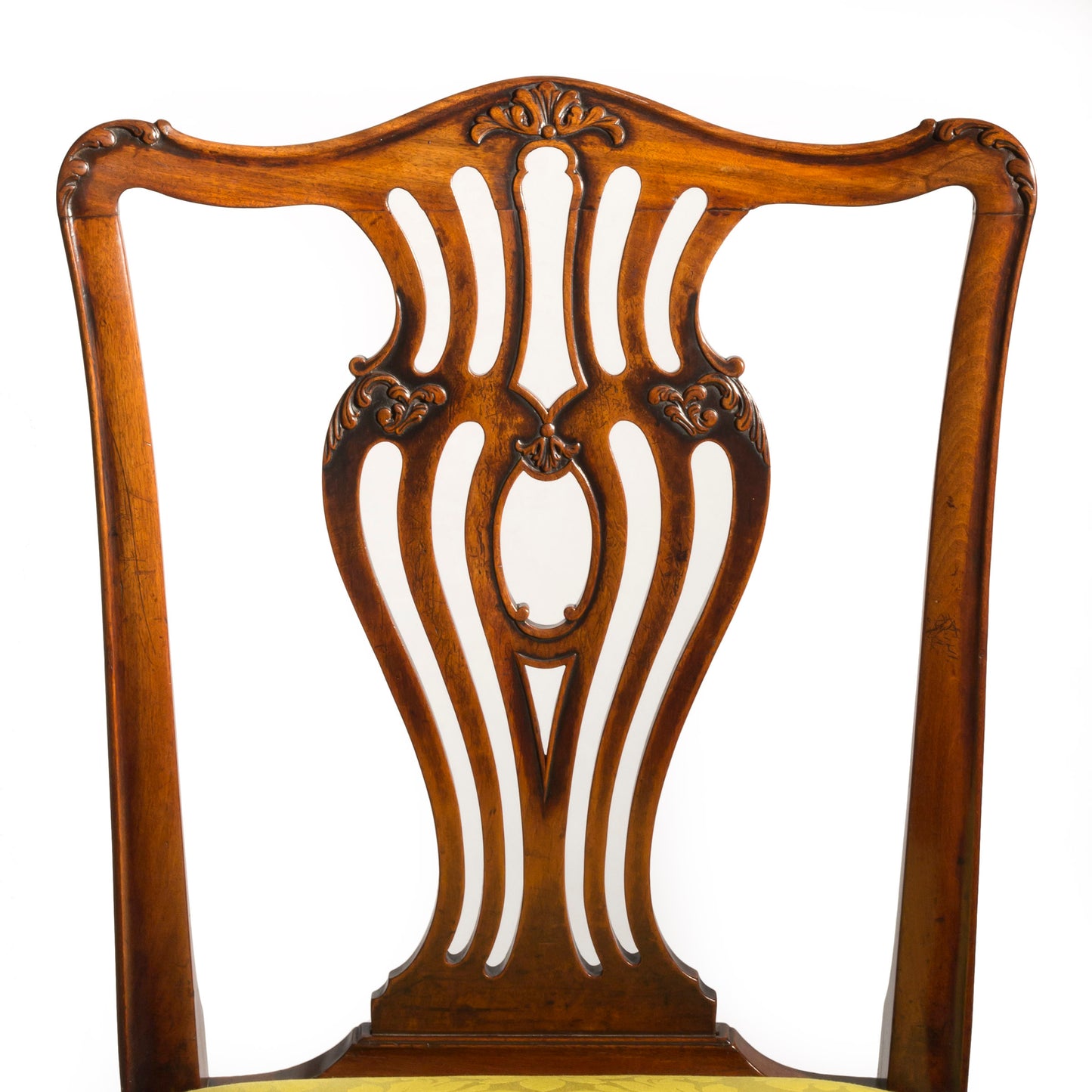 Fine set of George III Mahogany Chippendale Dining Chairs