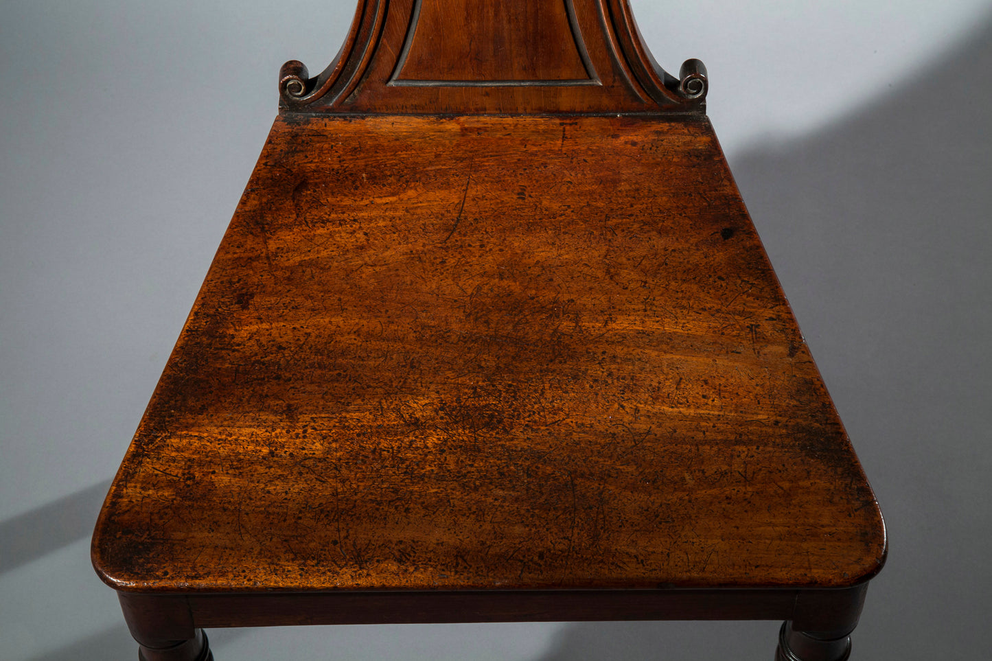 Regency Mahogany Hall Chair