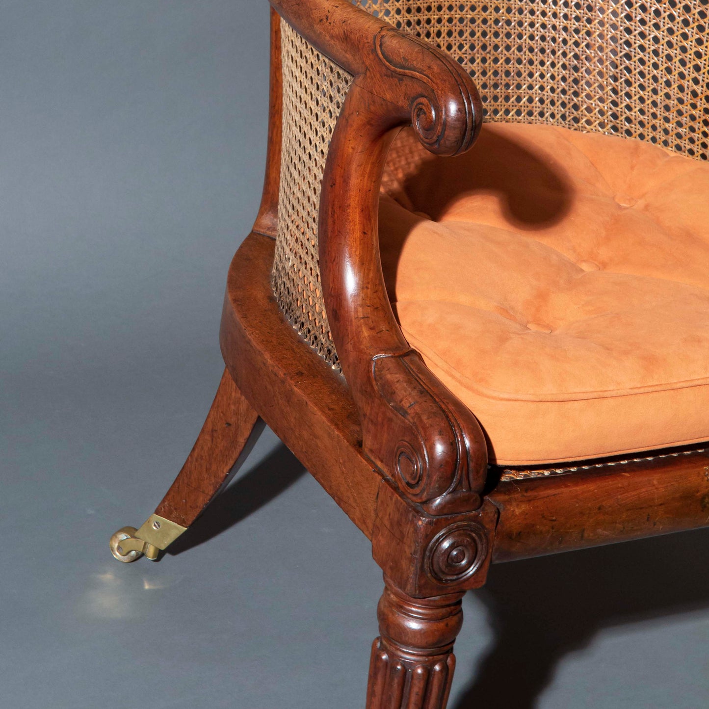 Pair of Regency Bergère Armchairs