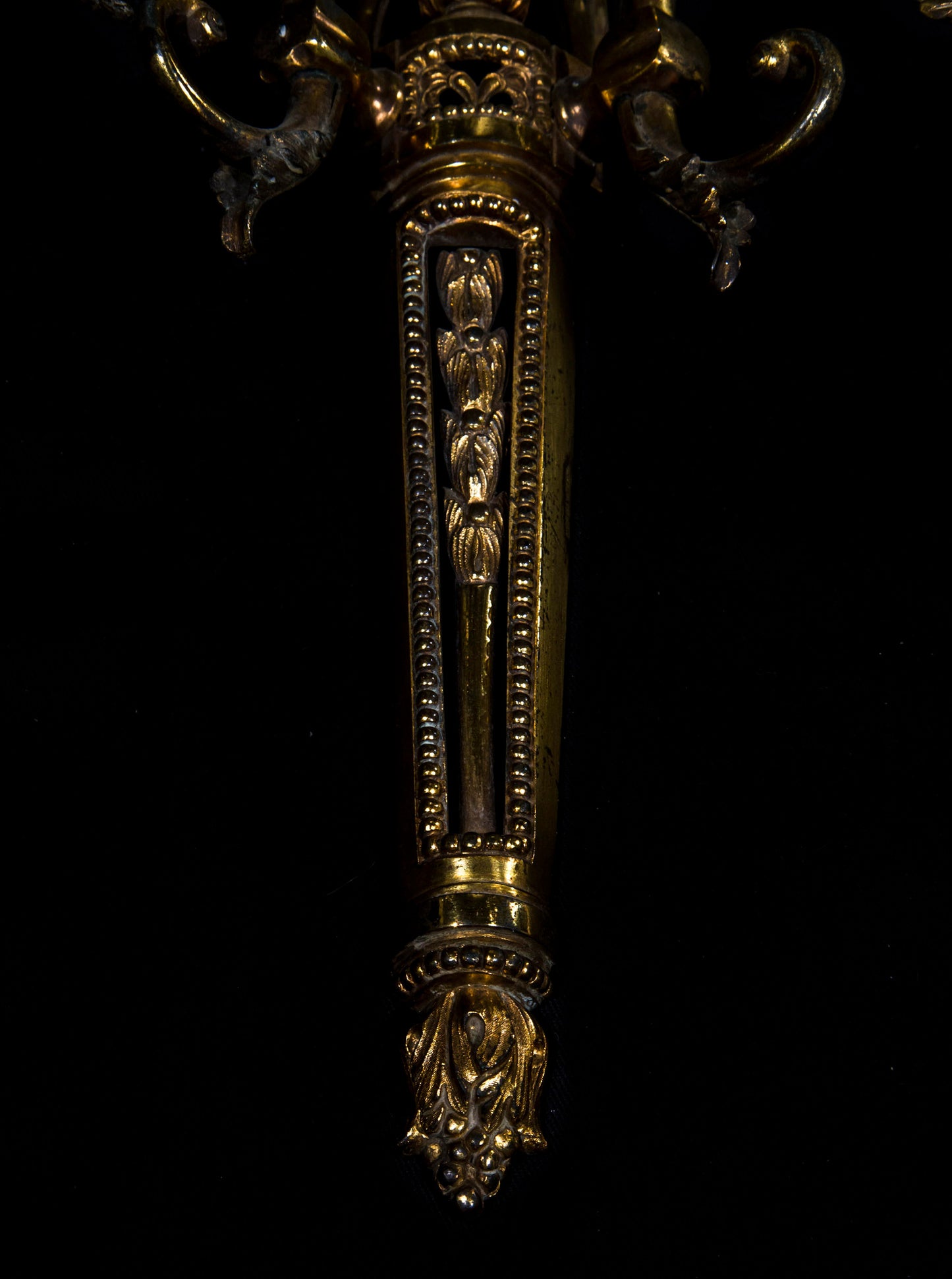 Antique Neoclassical Ormolu Wall Sconce