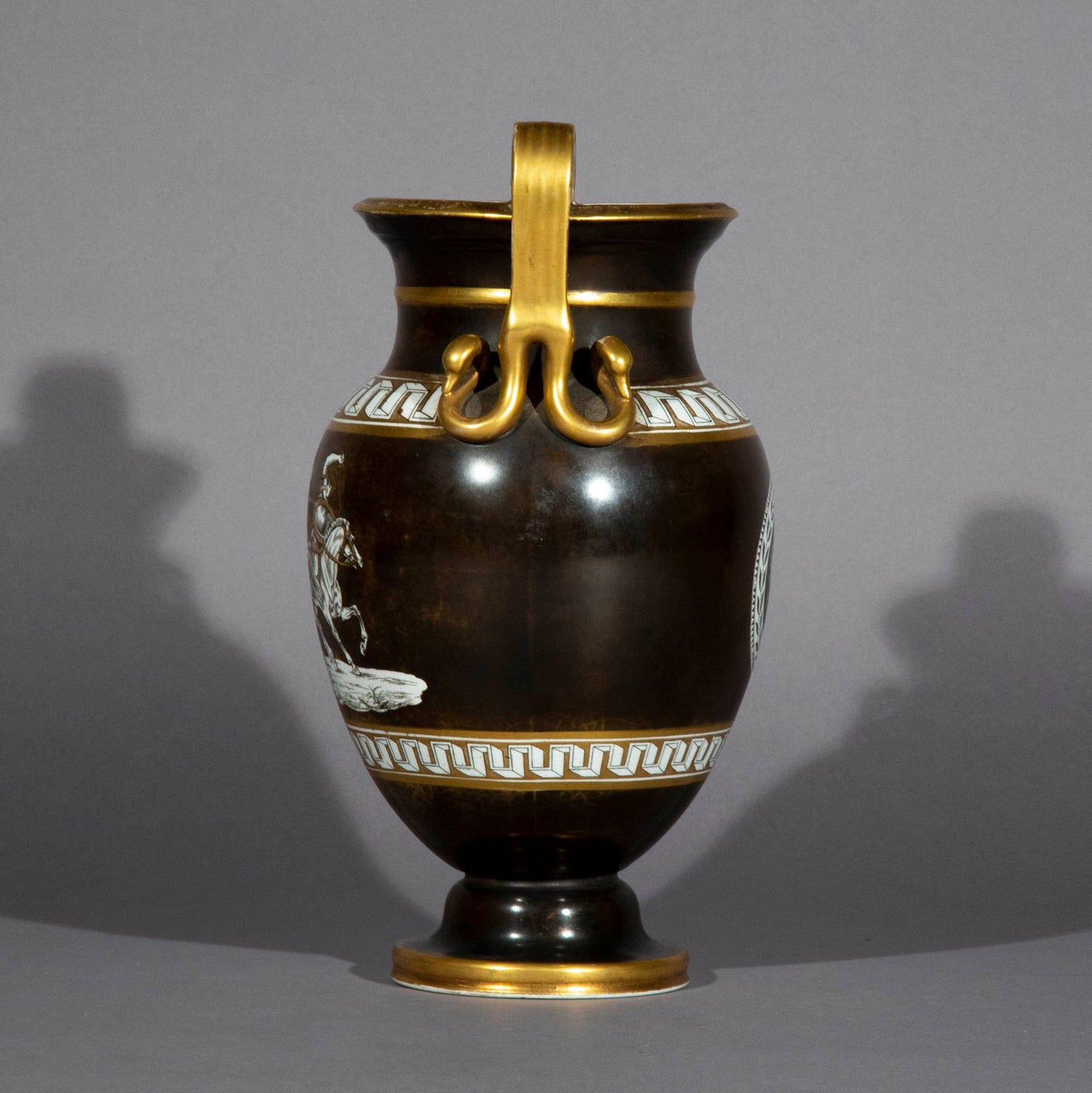 19th Century Grand Tour Porcelain Vase