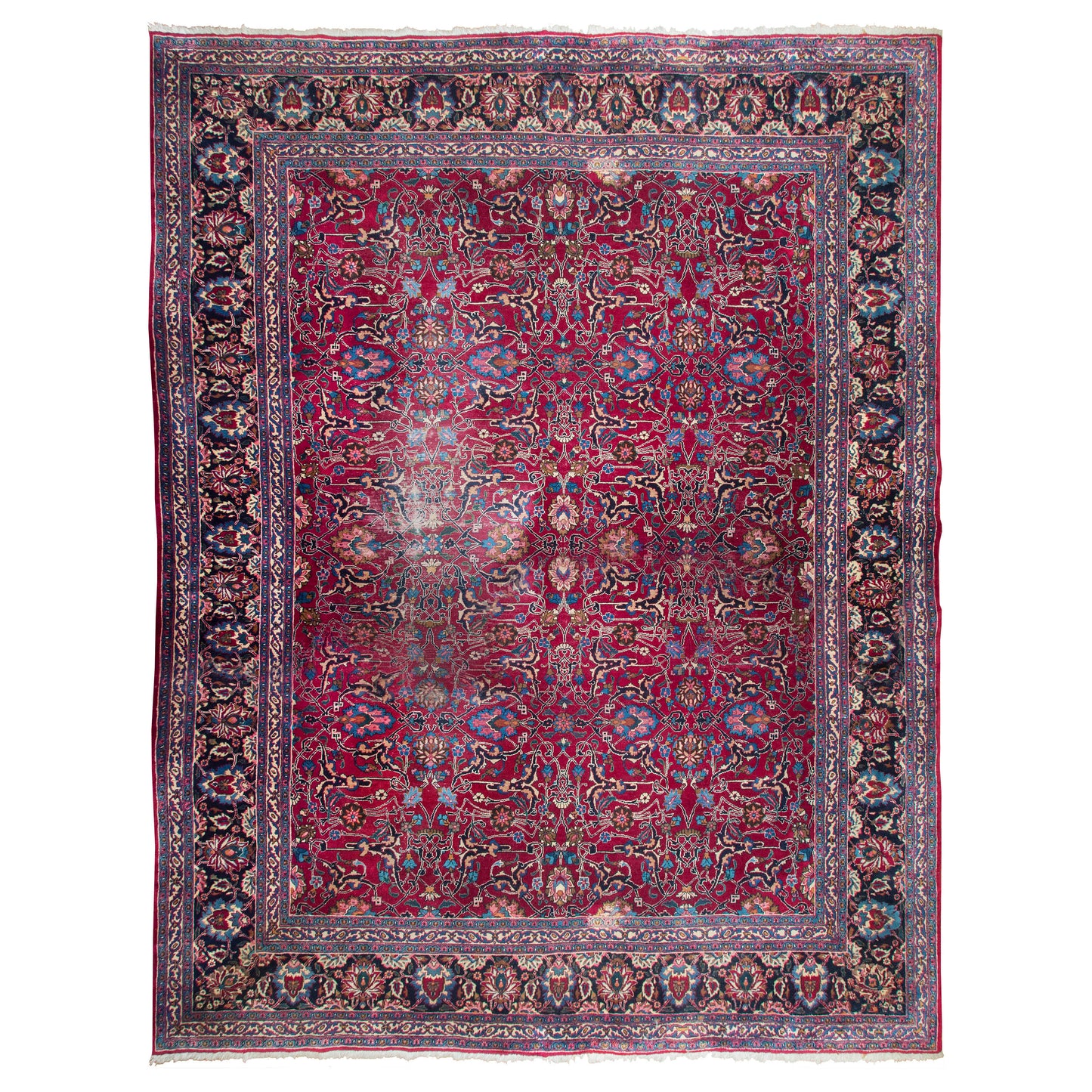Large Antique Oriental Carpet