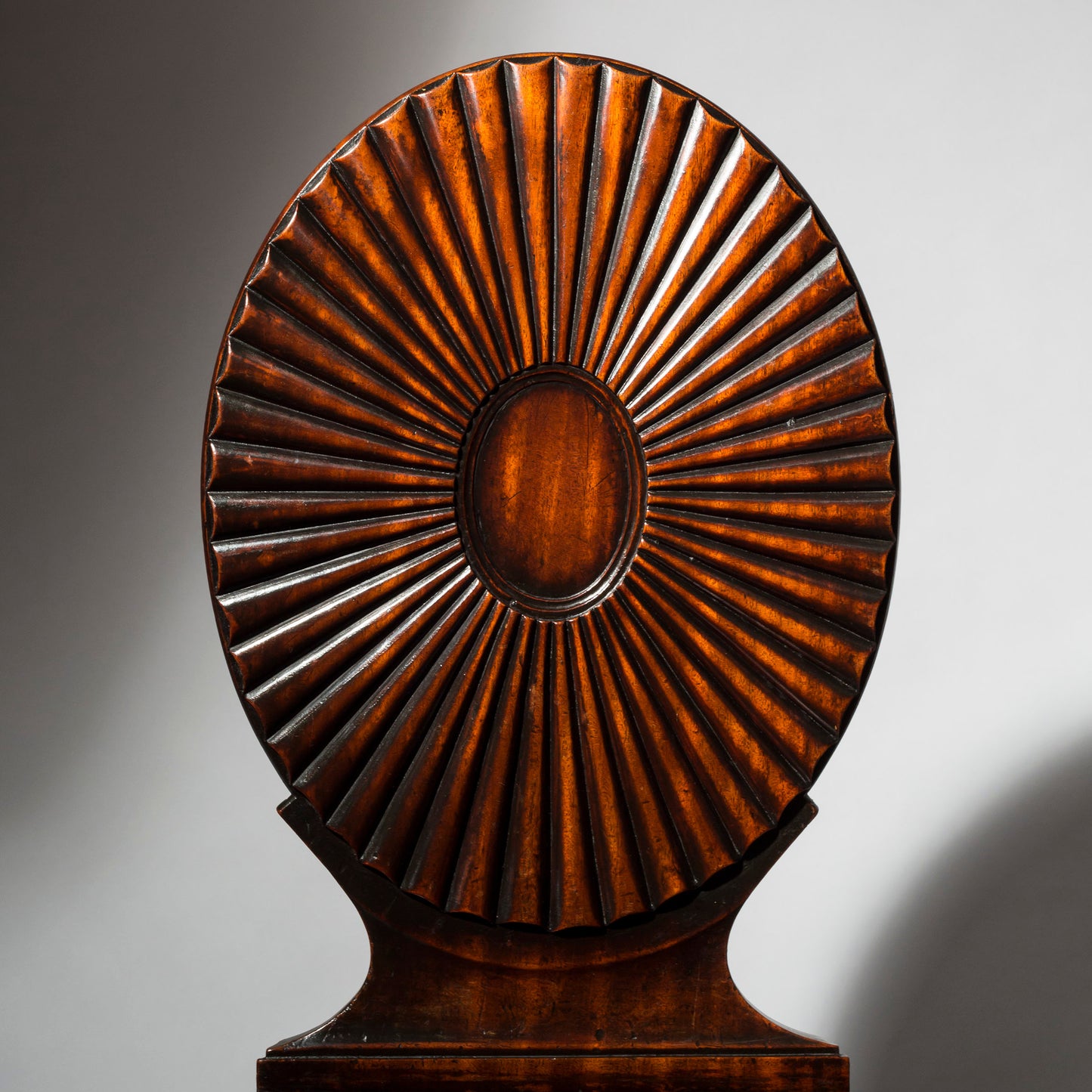 Fine Pair of George III Hall Chairs, Manner of Mayhew and Ince