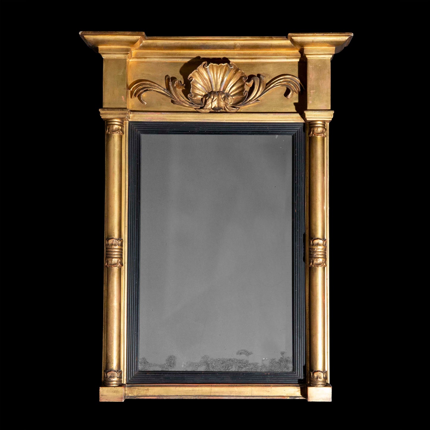 Regency Giltwood Overmantel Mirror