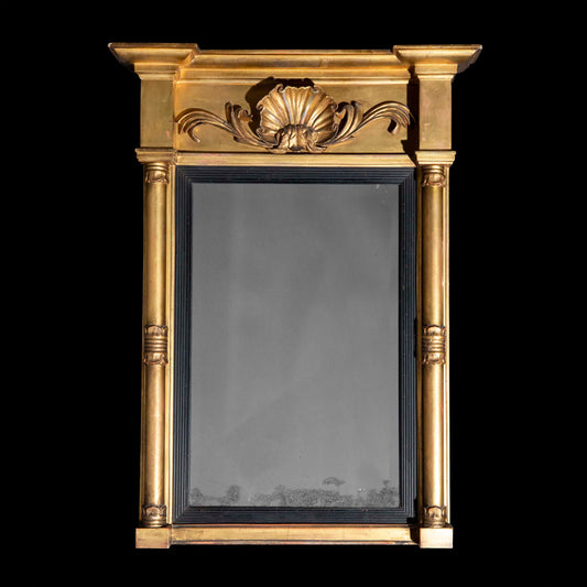Regency Giltwood Overmantel Mirror