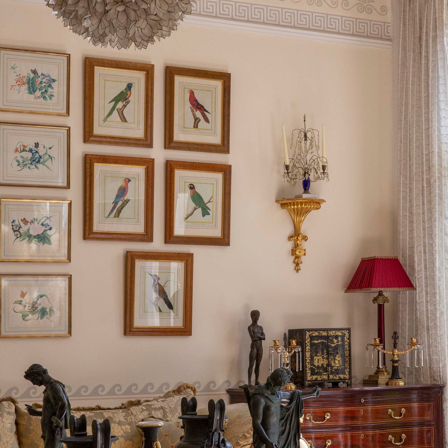 Pair of 18th Century Engravings of Parrots by Martinet