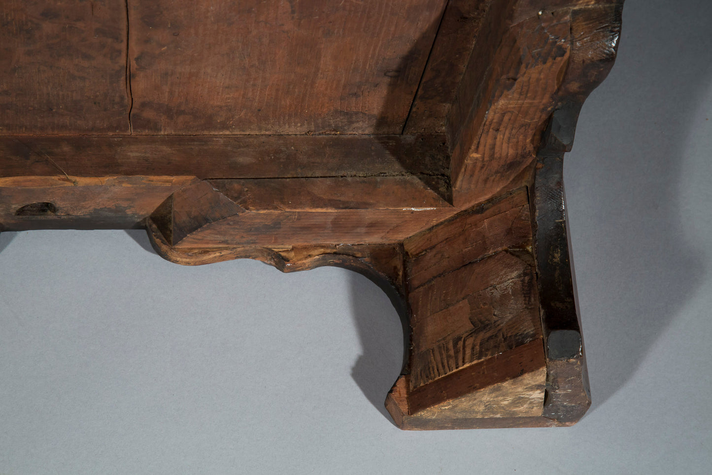 George III Serpentine Chest of Drawers, attributed to Thomas Chippendale