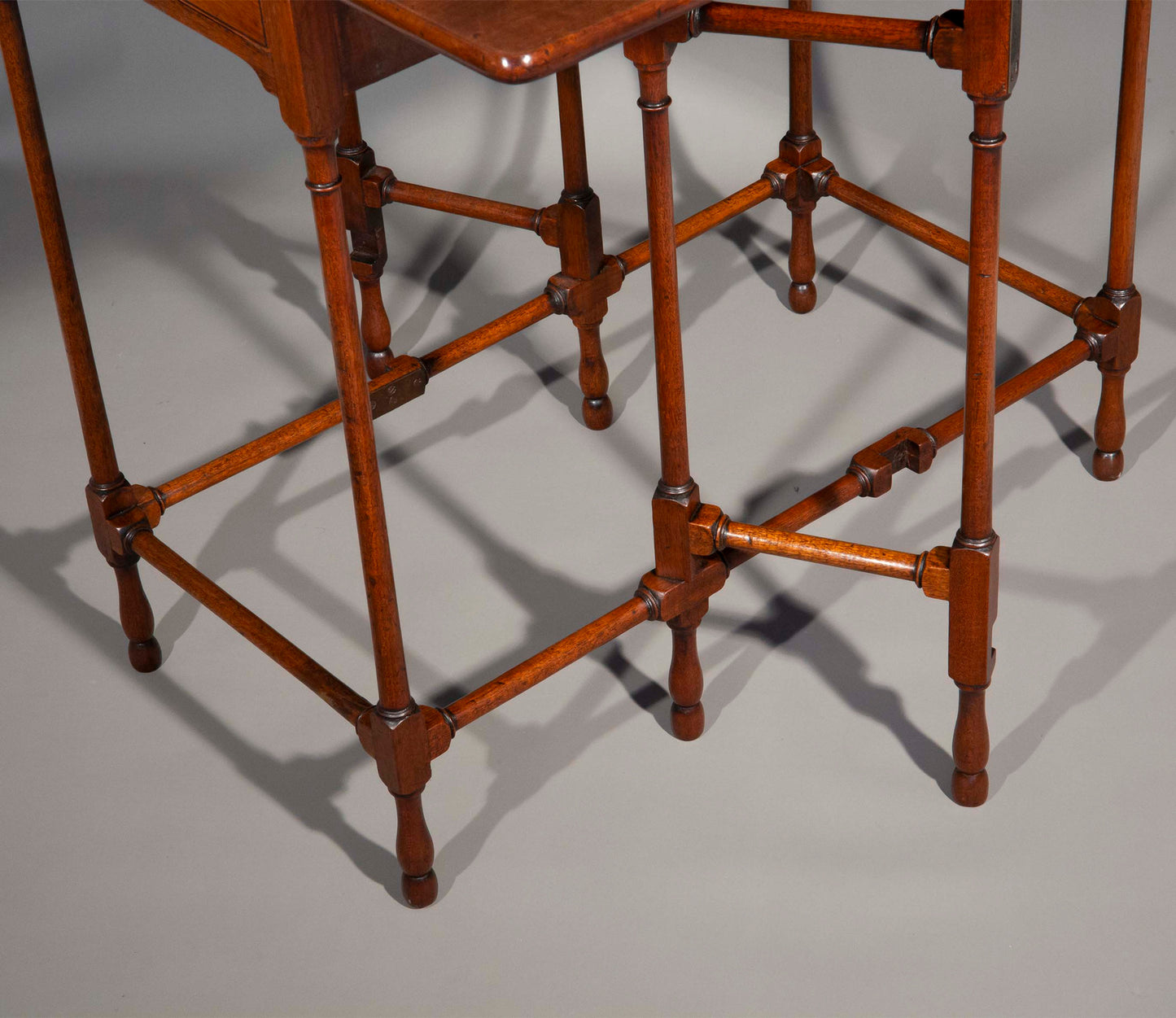 George III Mahogany Spider Leg Table
