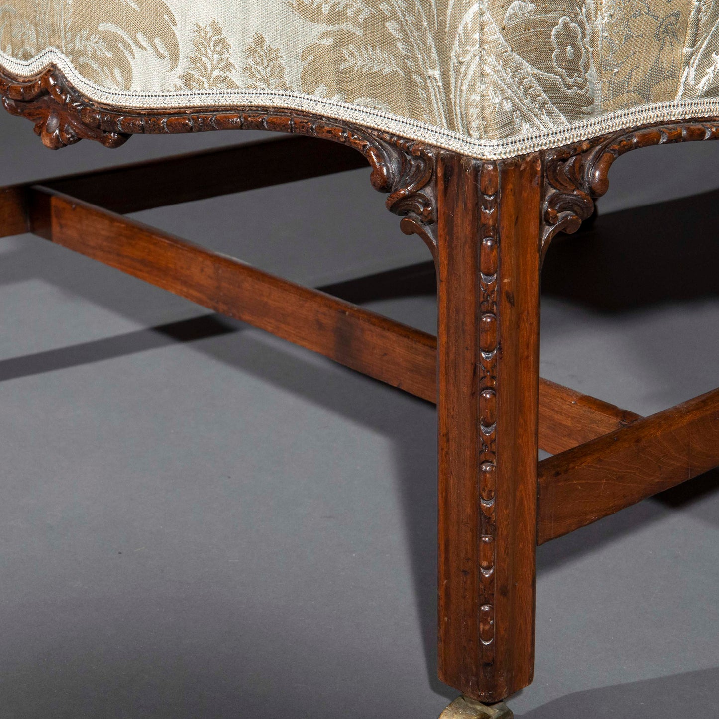 Fine Chippendale Gainsborough Armchair