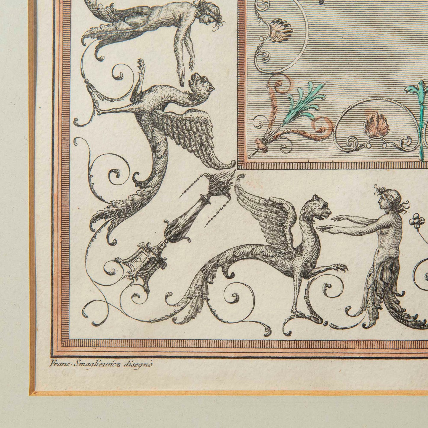 Rare 18th Century Grand Tour Engraving
