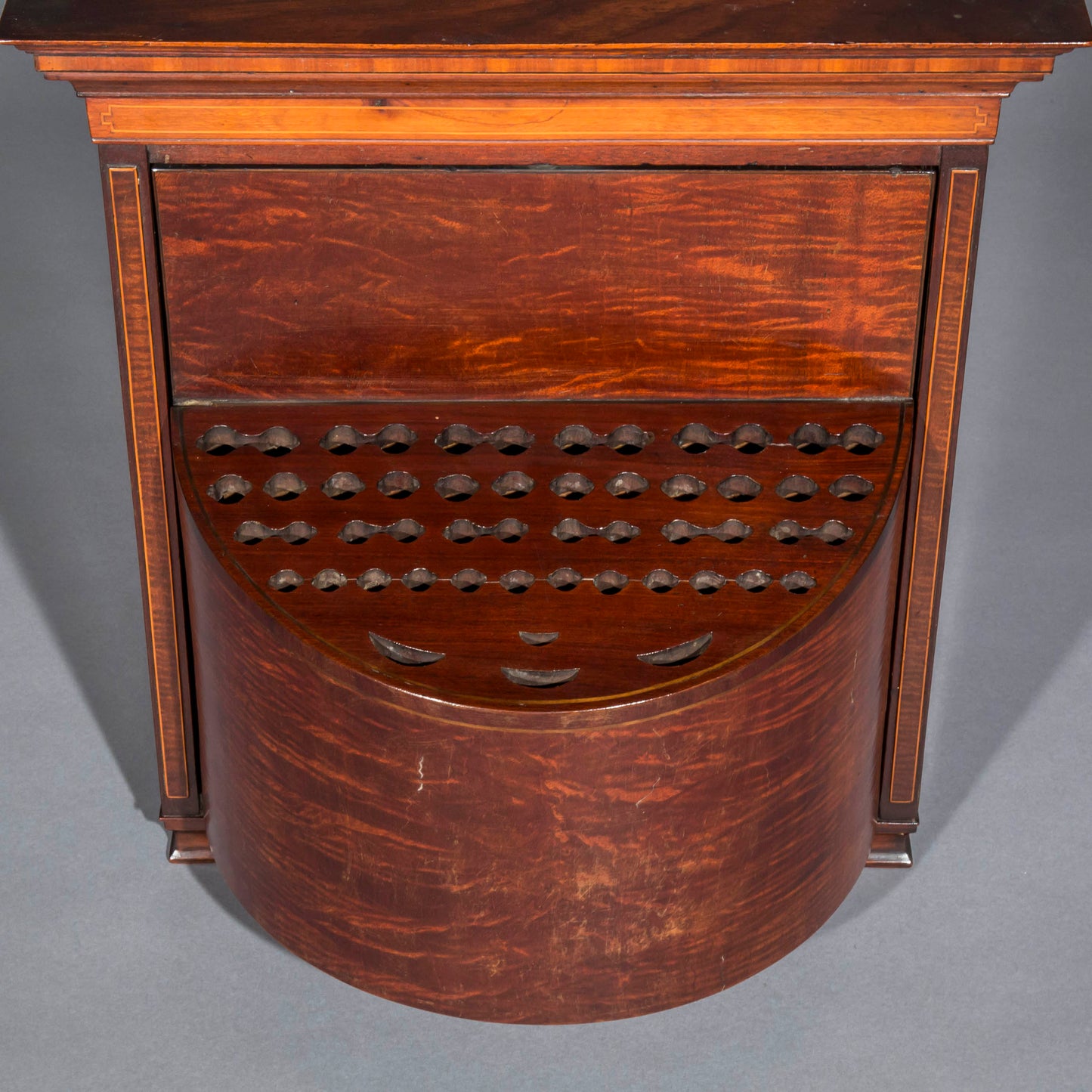 Pair of Regency Revolving Cutlery Boxes