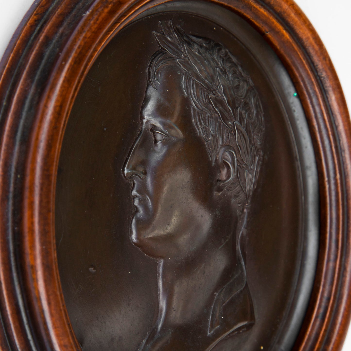 Emperor Napoleon Bonaparte, Early 19th Century 'Bronze' Relief Medallion