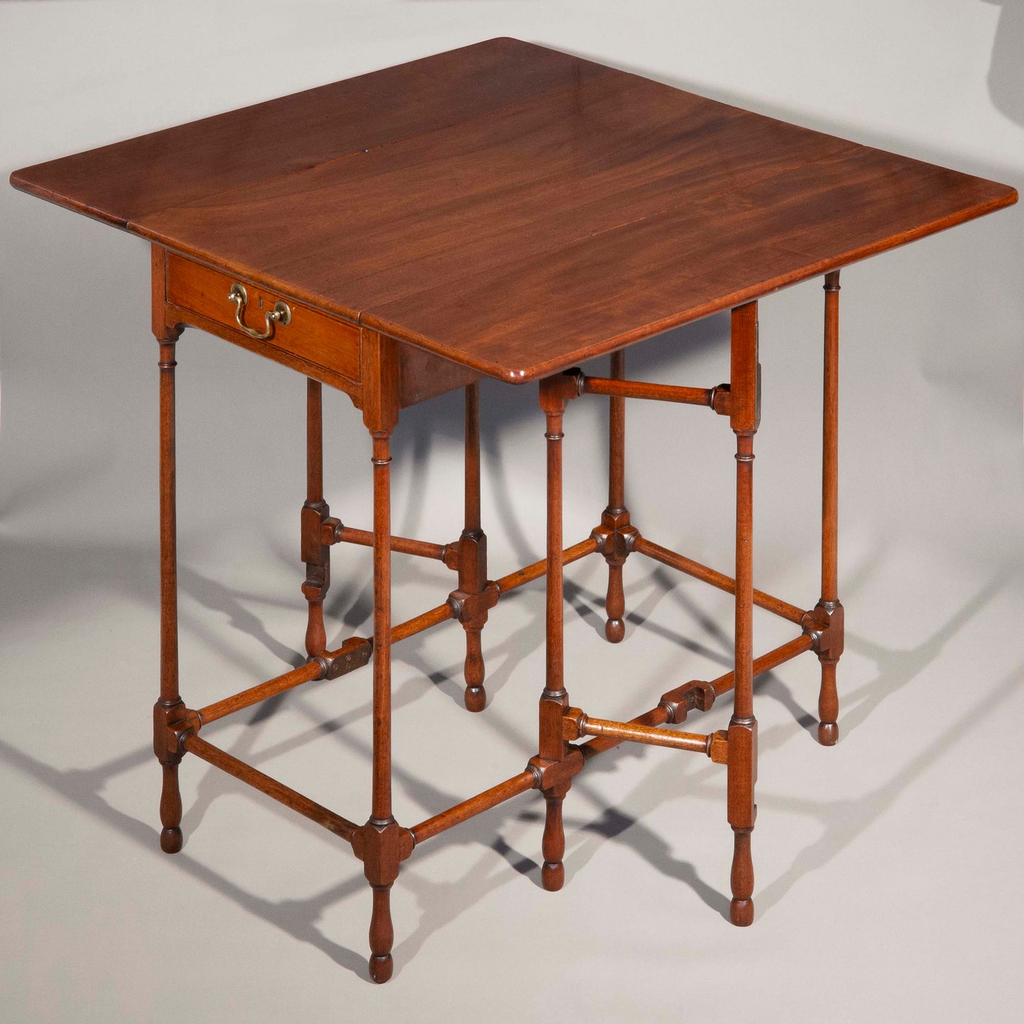 George III Mahogany Spider Leg Table