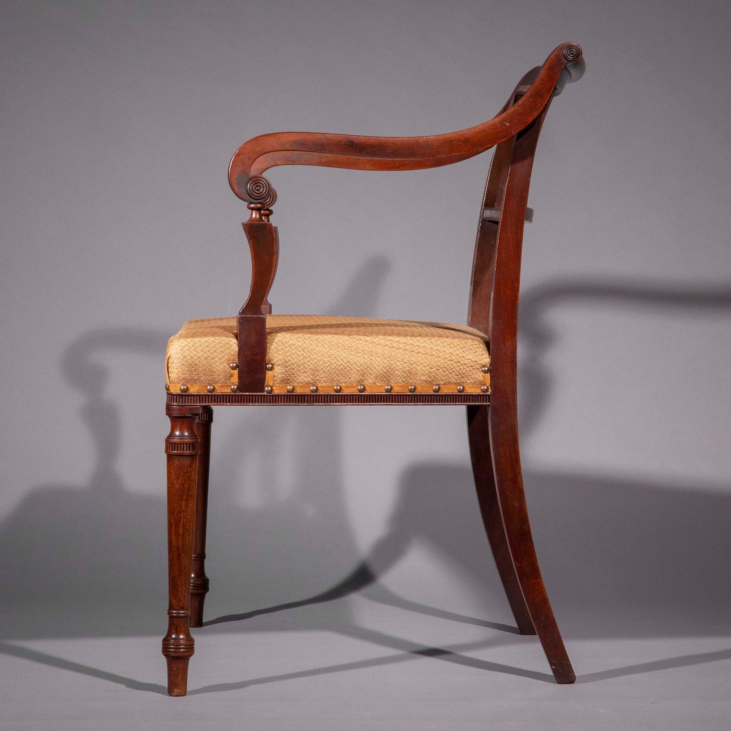 Fine George III Open Armchair