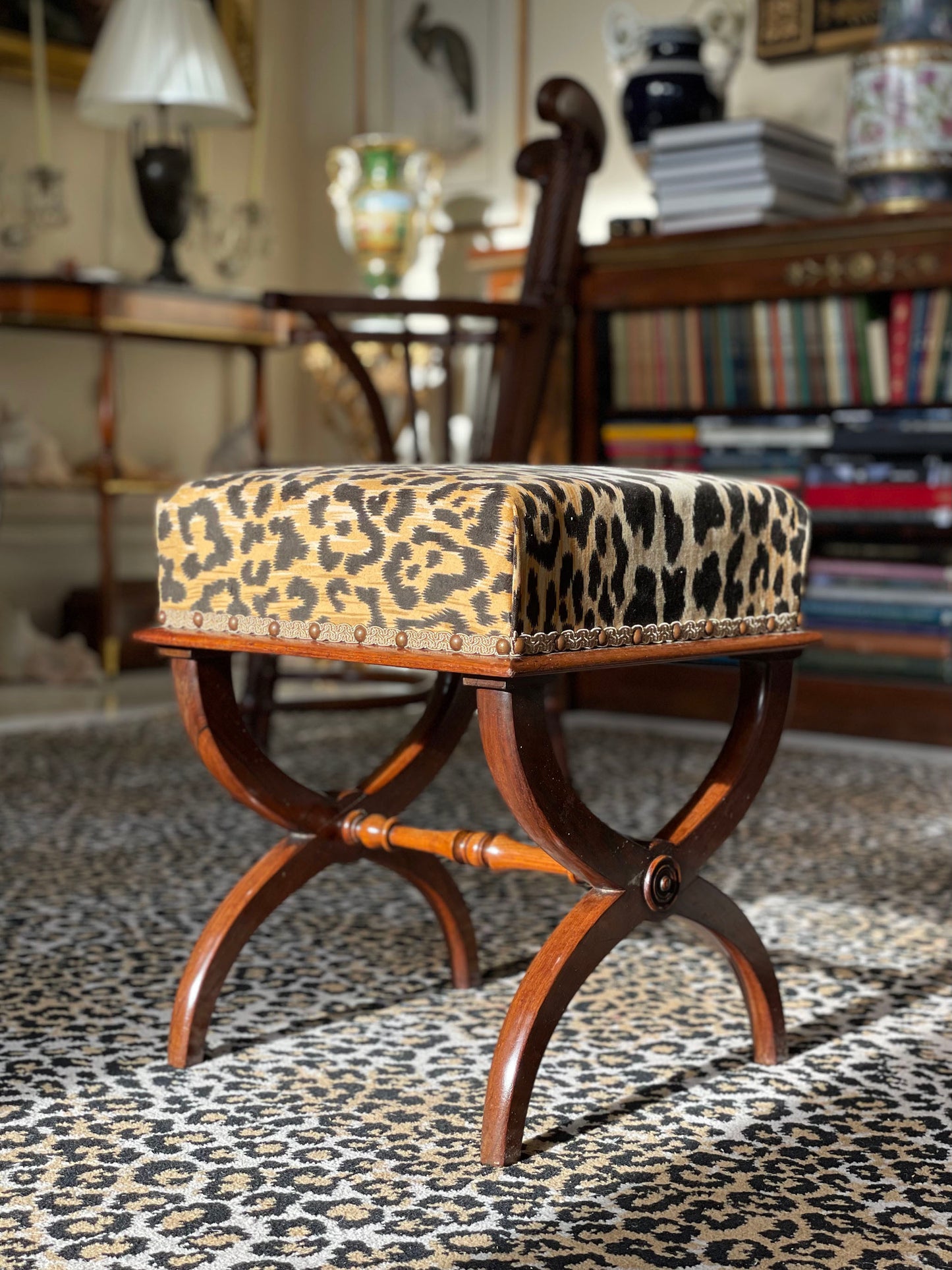 Early 19th Century Curule Stool