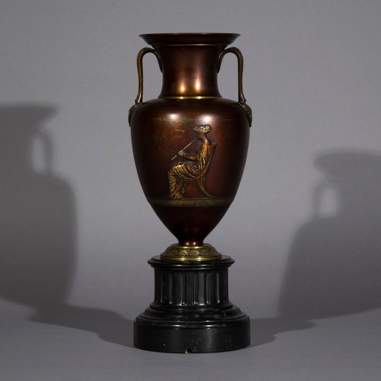 Fine 19th Century Grand Tour Bronze Vase