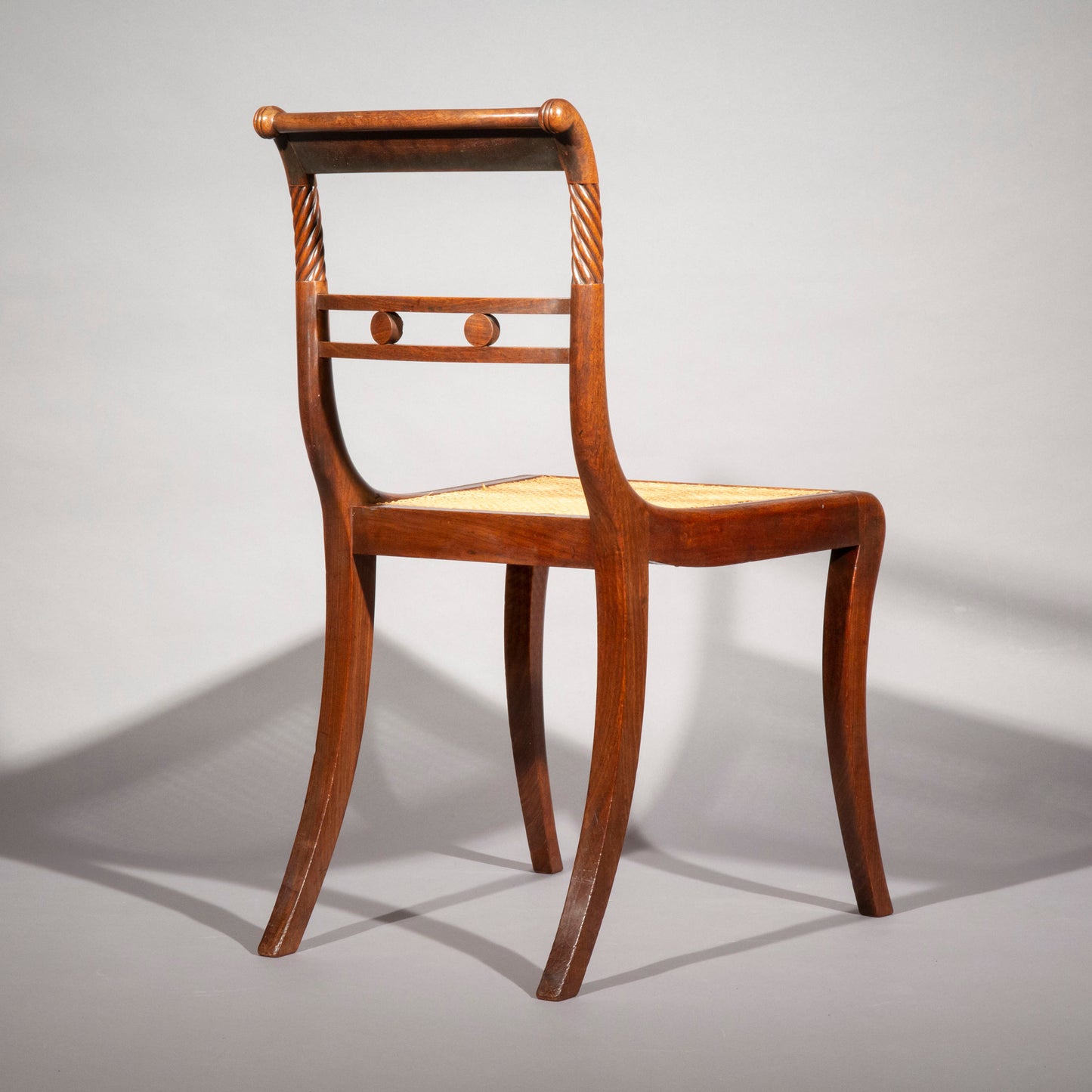 Set of Twelve Regency Klismos Chairs, attributed to Gillows