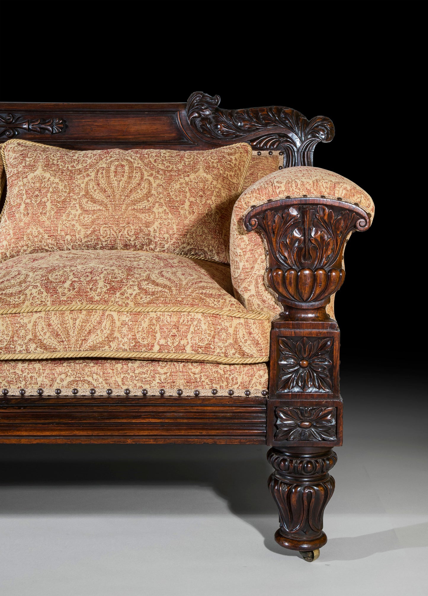 Fine Regency Rosewood Sofa by John Taylor