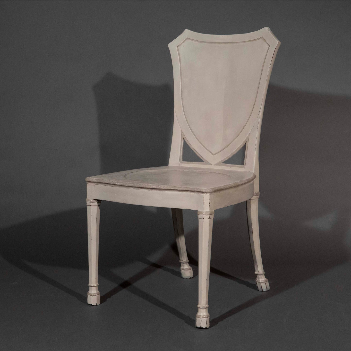 George III Painted Hall Chair