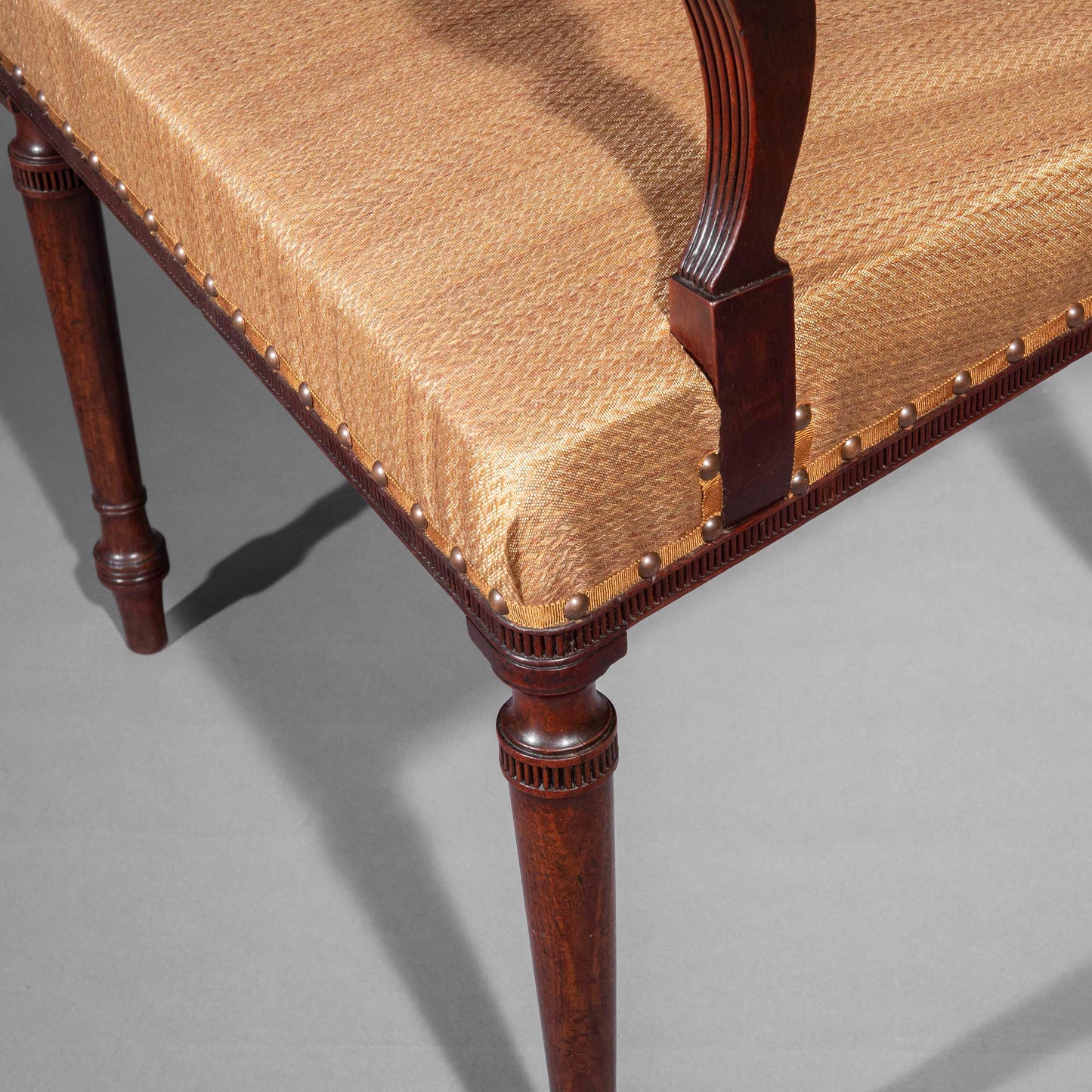 Fine George III Open Armchair