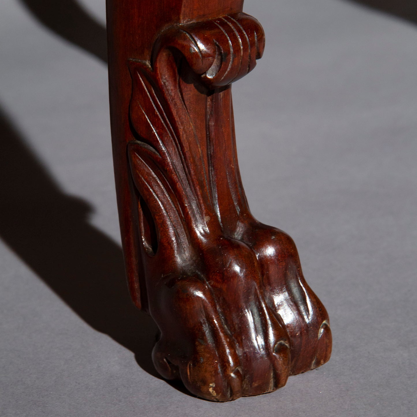 Pair of 19th Century Lions Head Chairs