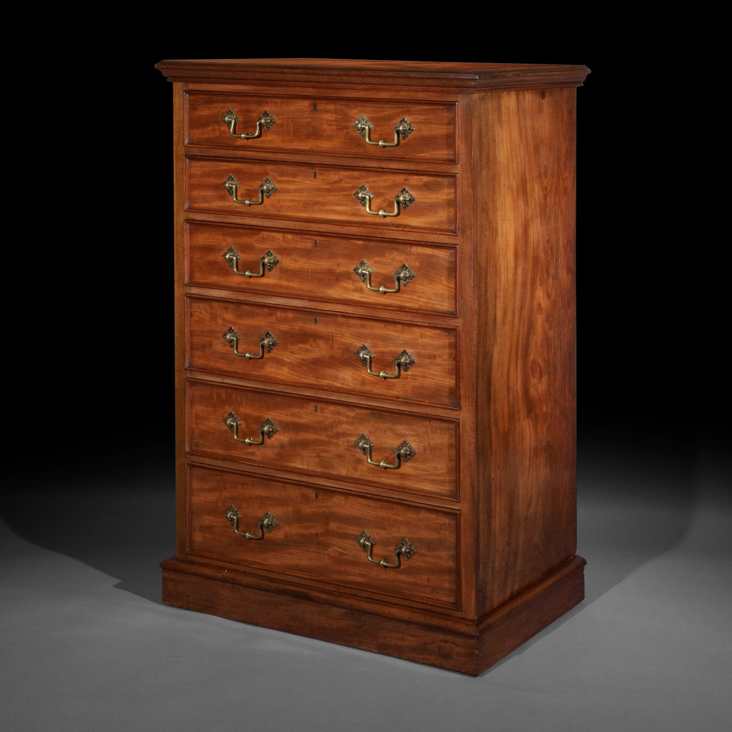 Superb William IV Tall Chest of Drawers
