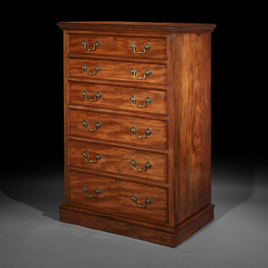 Superb William IV Tall Chest of Drawers