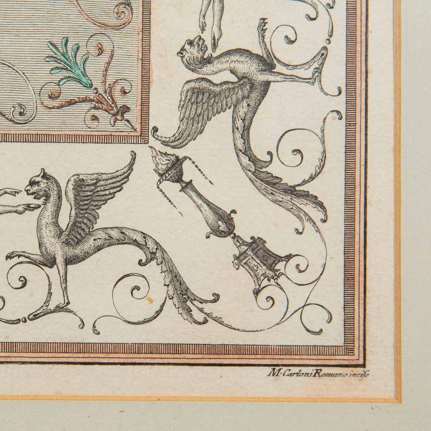 Rare 18th Century Grand Tour Engraving
