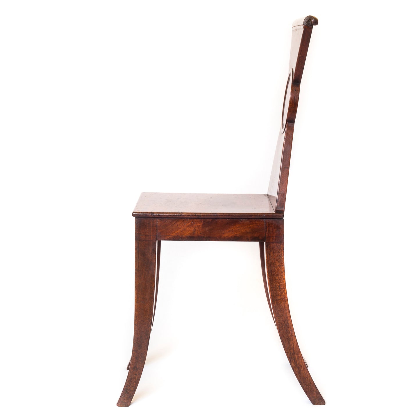 Fine Pair of Regency Hall Chairs, Attributed to Gillows