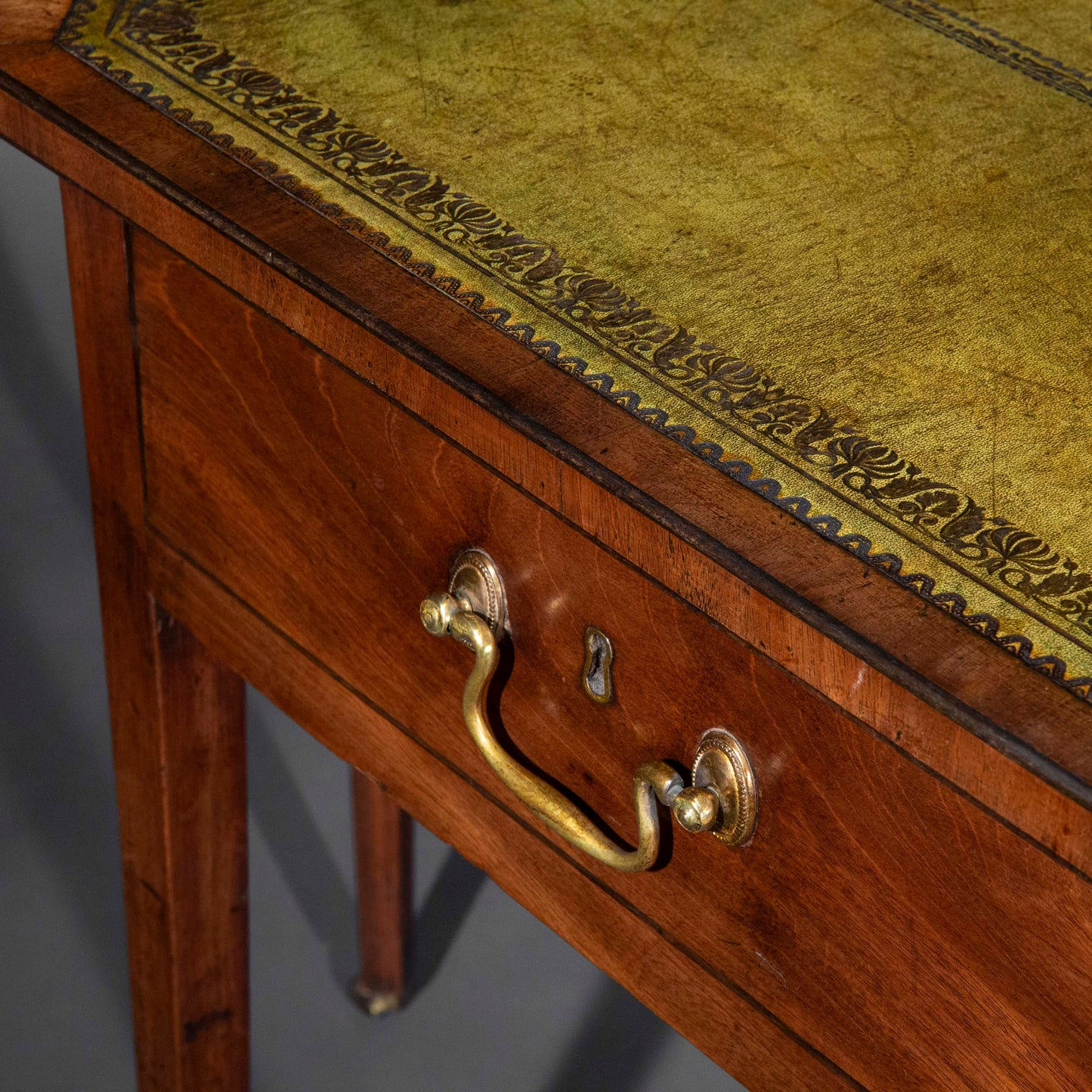 Unusual George III Octagonal Library Table
