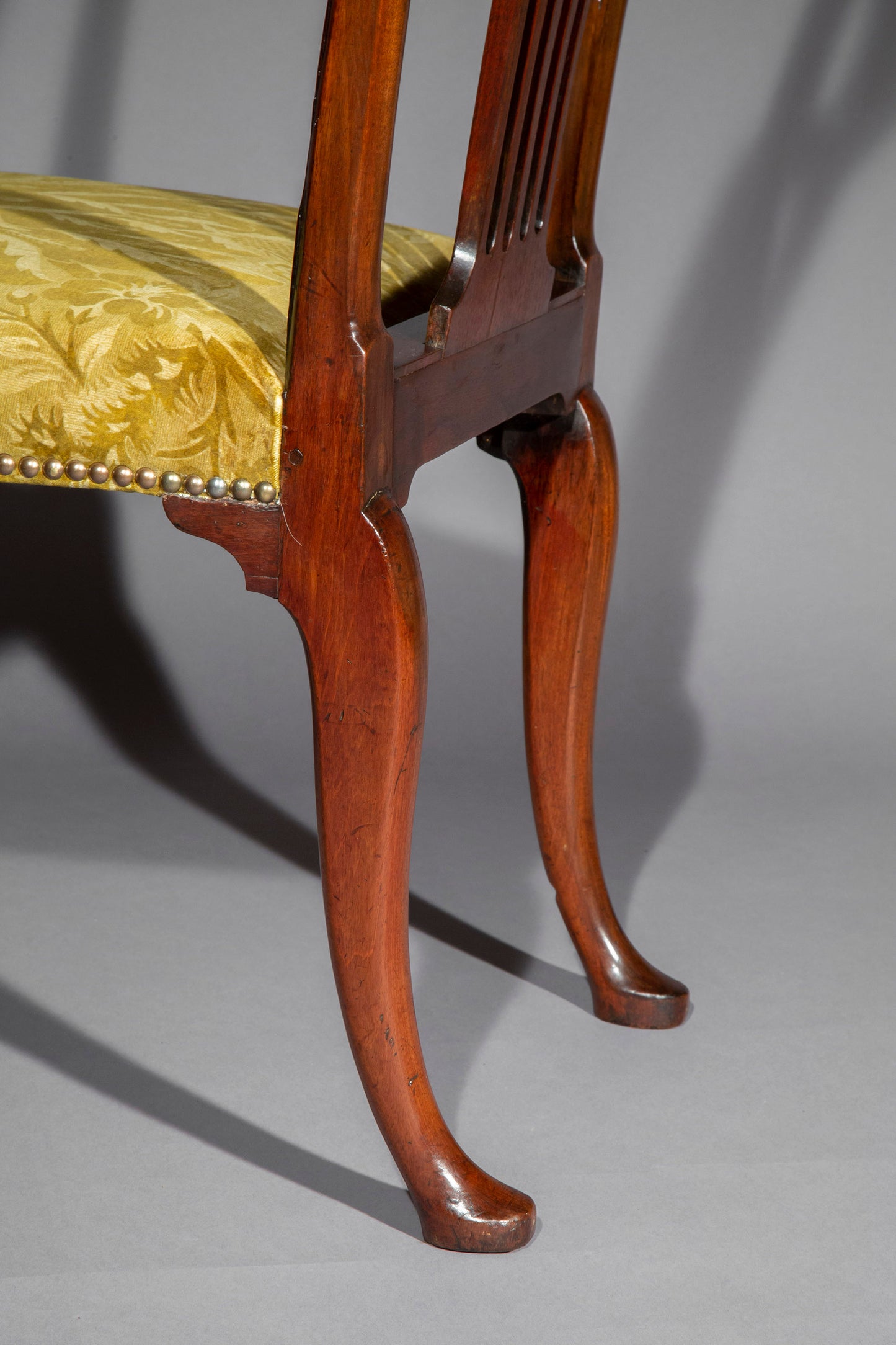 Pair of George II Side Chairs, Attributed to Giles Grendey