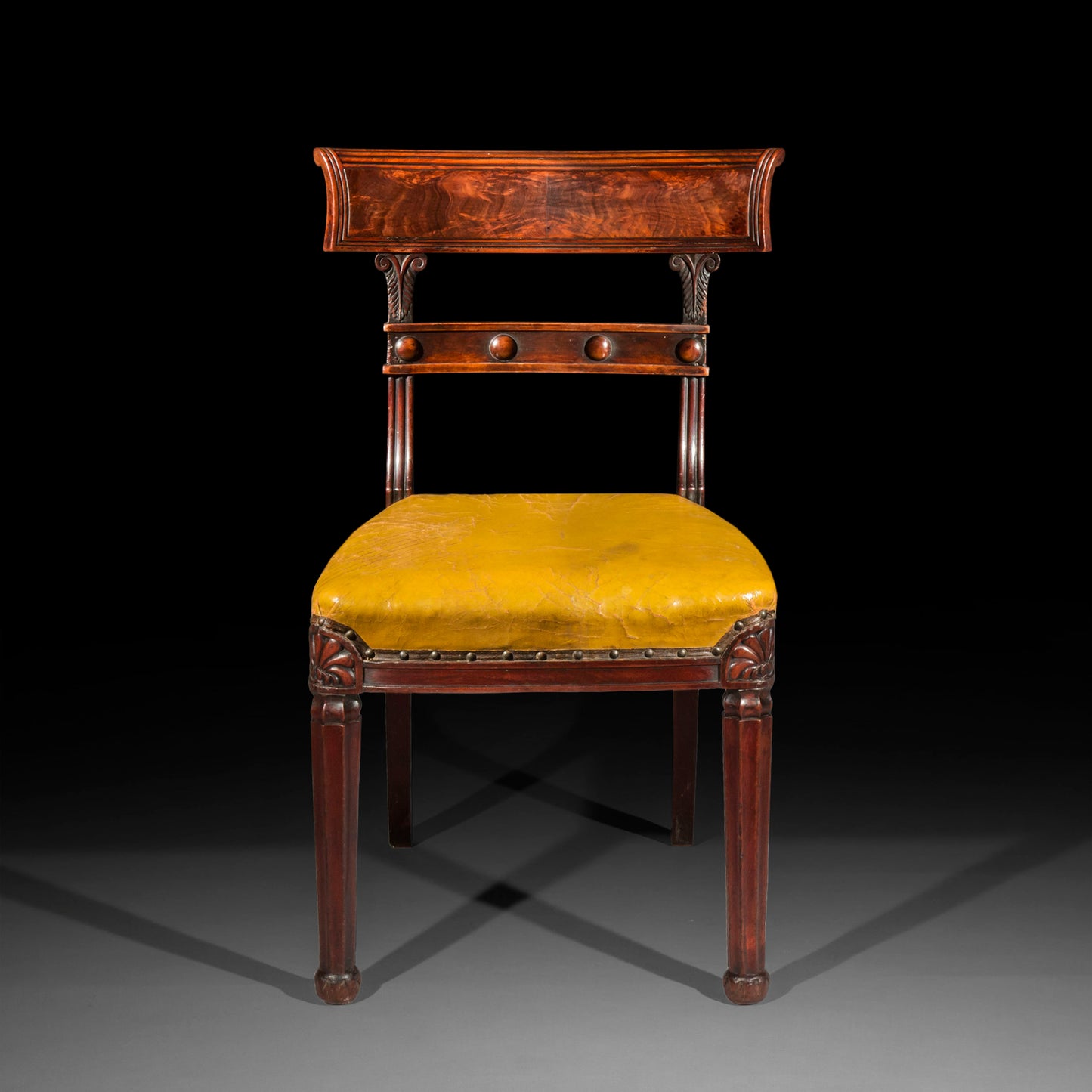 Set of Six Regency Dining Chairs, in the manner of Marsh and Tatham