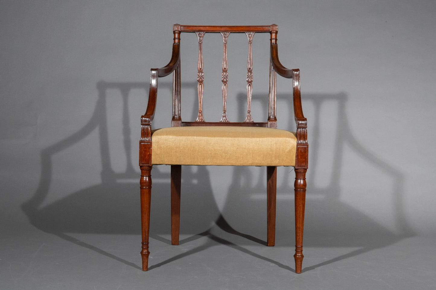 Fine Pair of George III Armchairs
