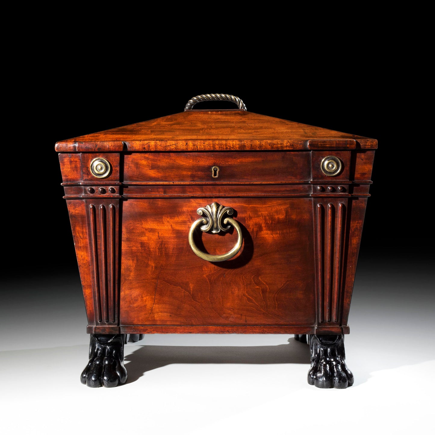 Fine Regency Cellaret, in the manner of C.H. Tatham