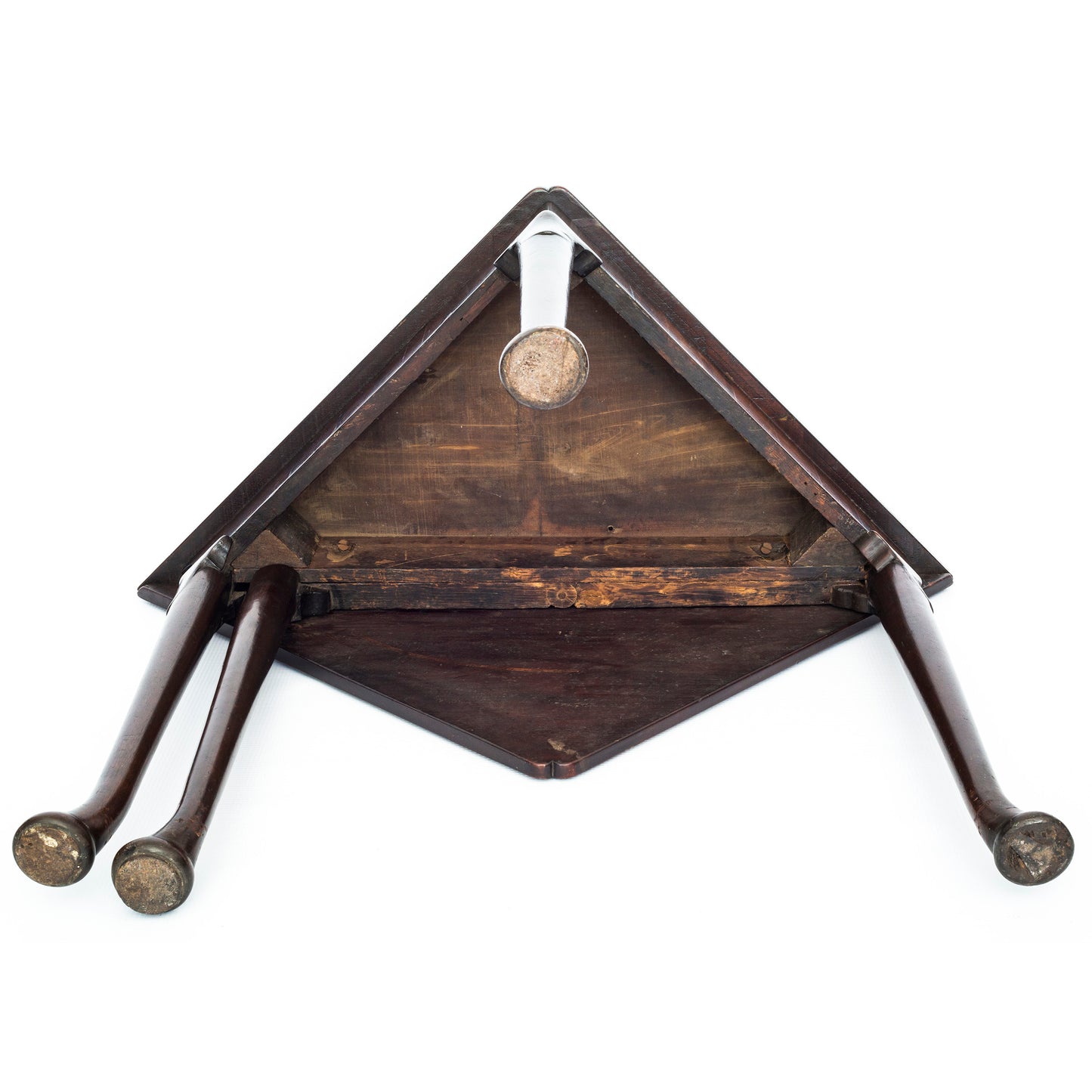 George II Mahogany Corner Table