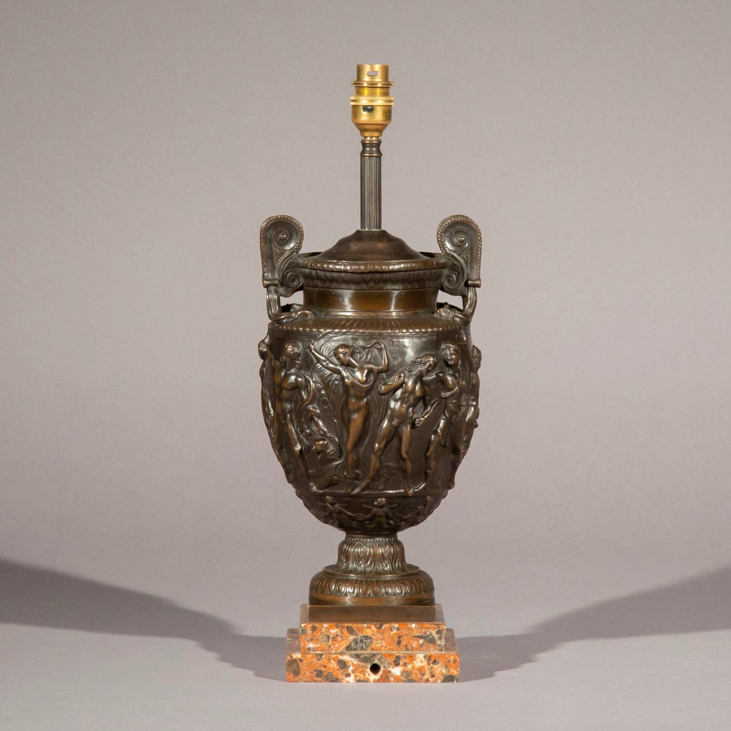 Antique Bronze Townley Vase Lamp