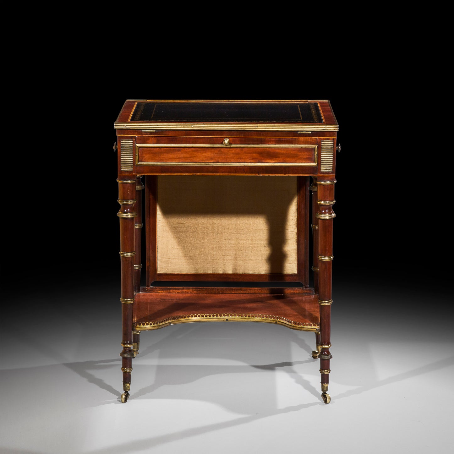 Near Pair of Regency Writing Tables attributed to John McLean