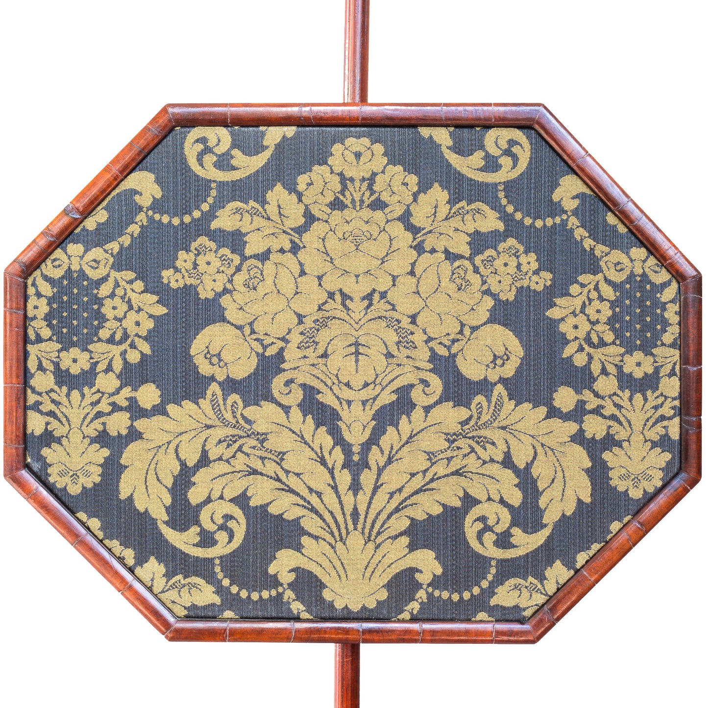 Fine Pair of Regency Rosewood Pole Screens