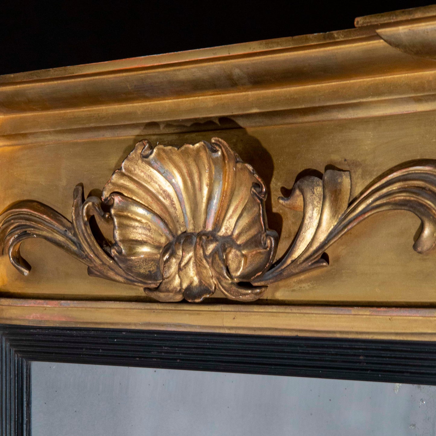 Regency Giltwood Overmantel Mirror