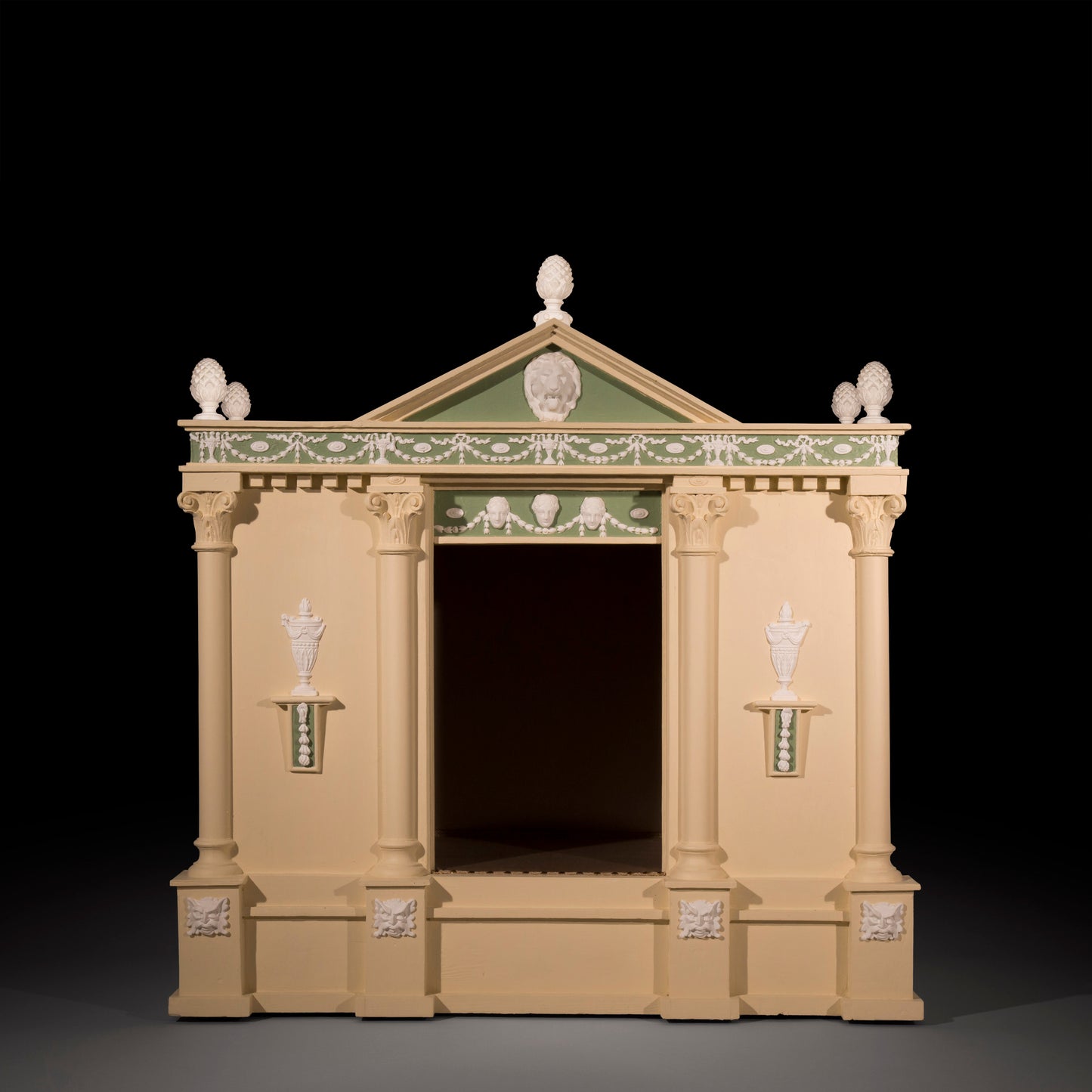 Antique Neoclassical Dog House
