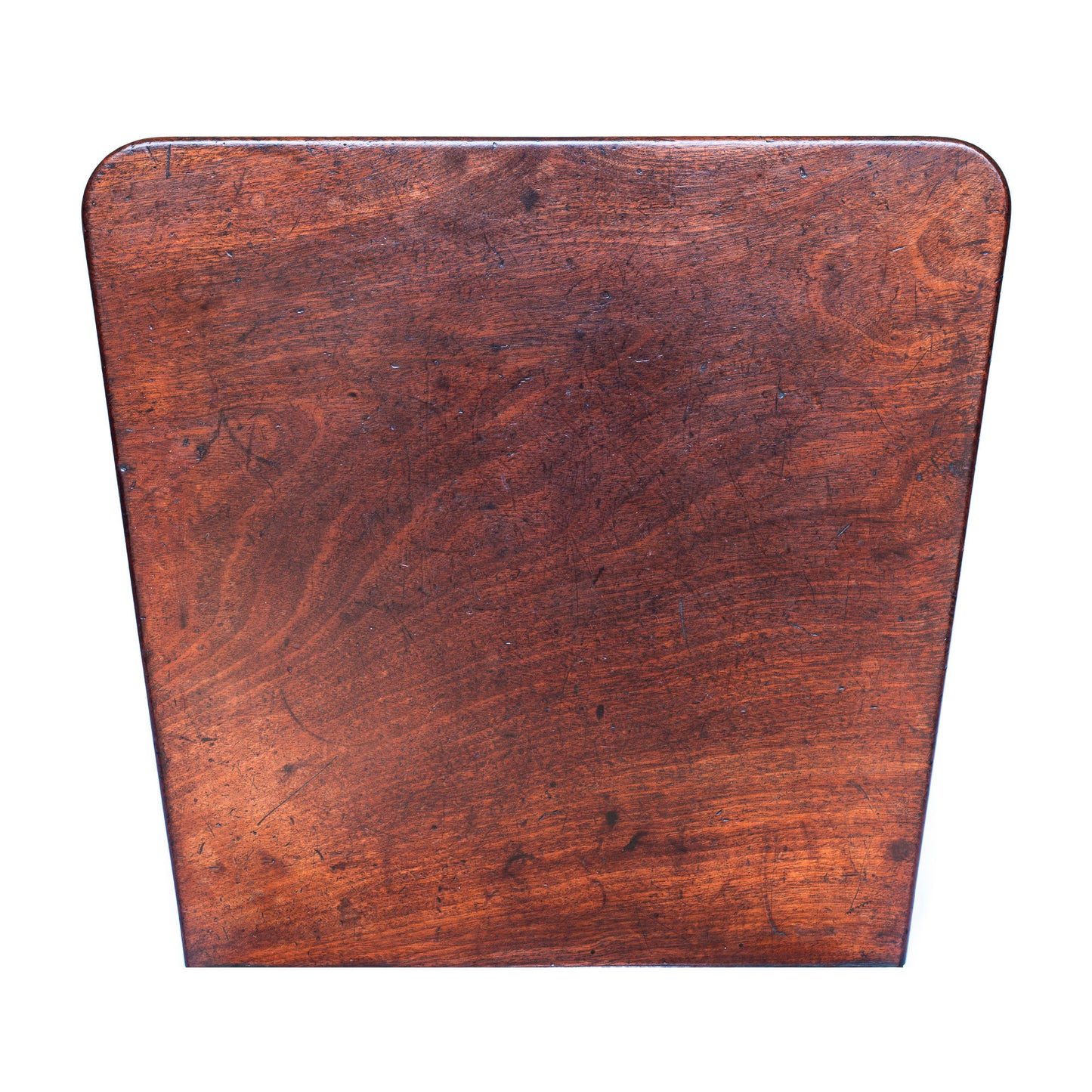 Fine Pair of Regency Figured Mahogany Hall Chairs