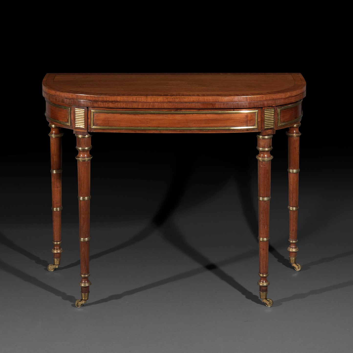 Fine Regency Card Table by John McLean