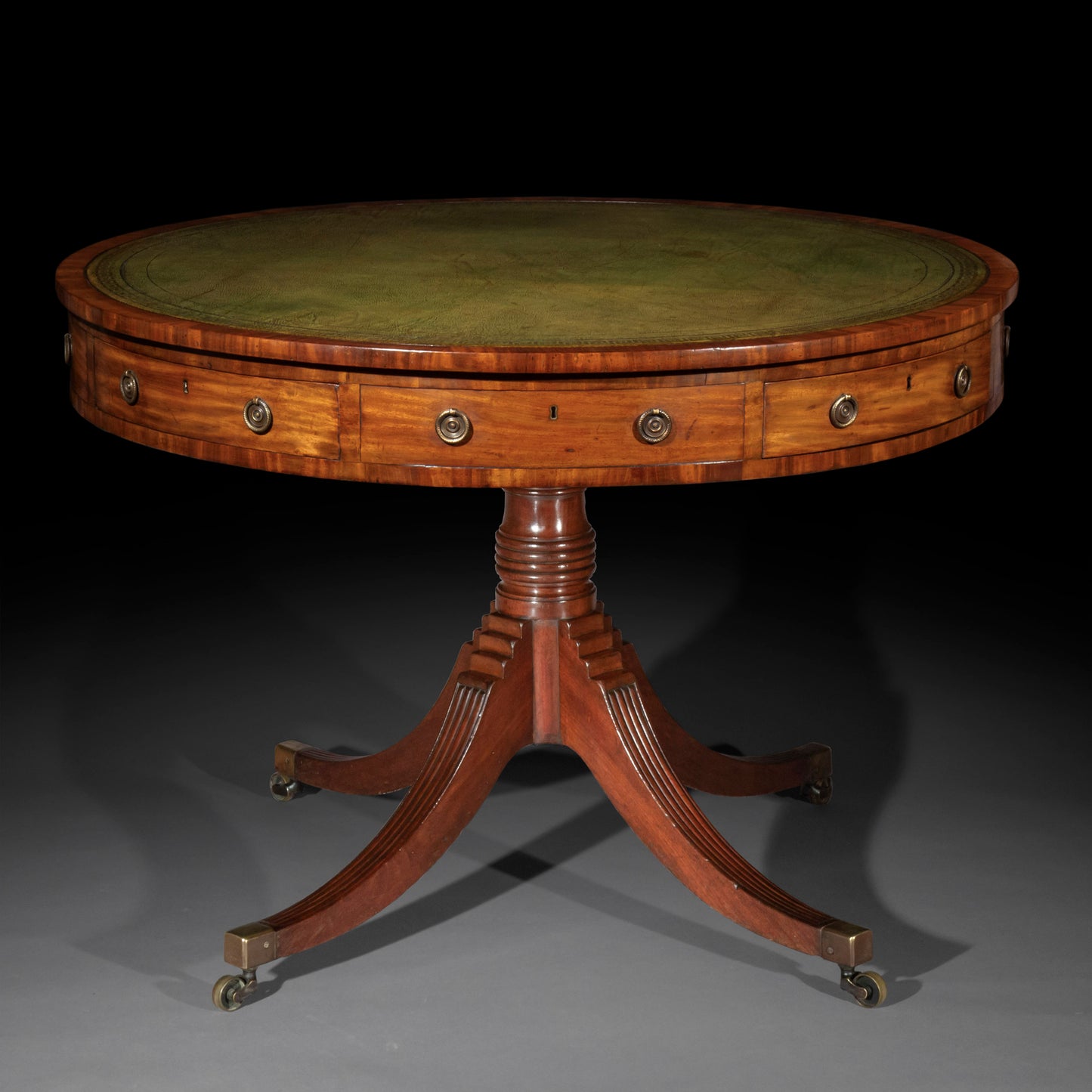 George III Library Drum Table