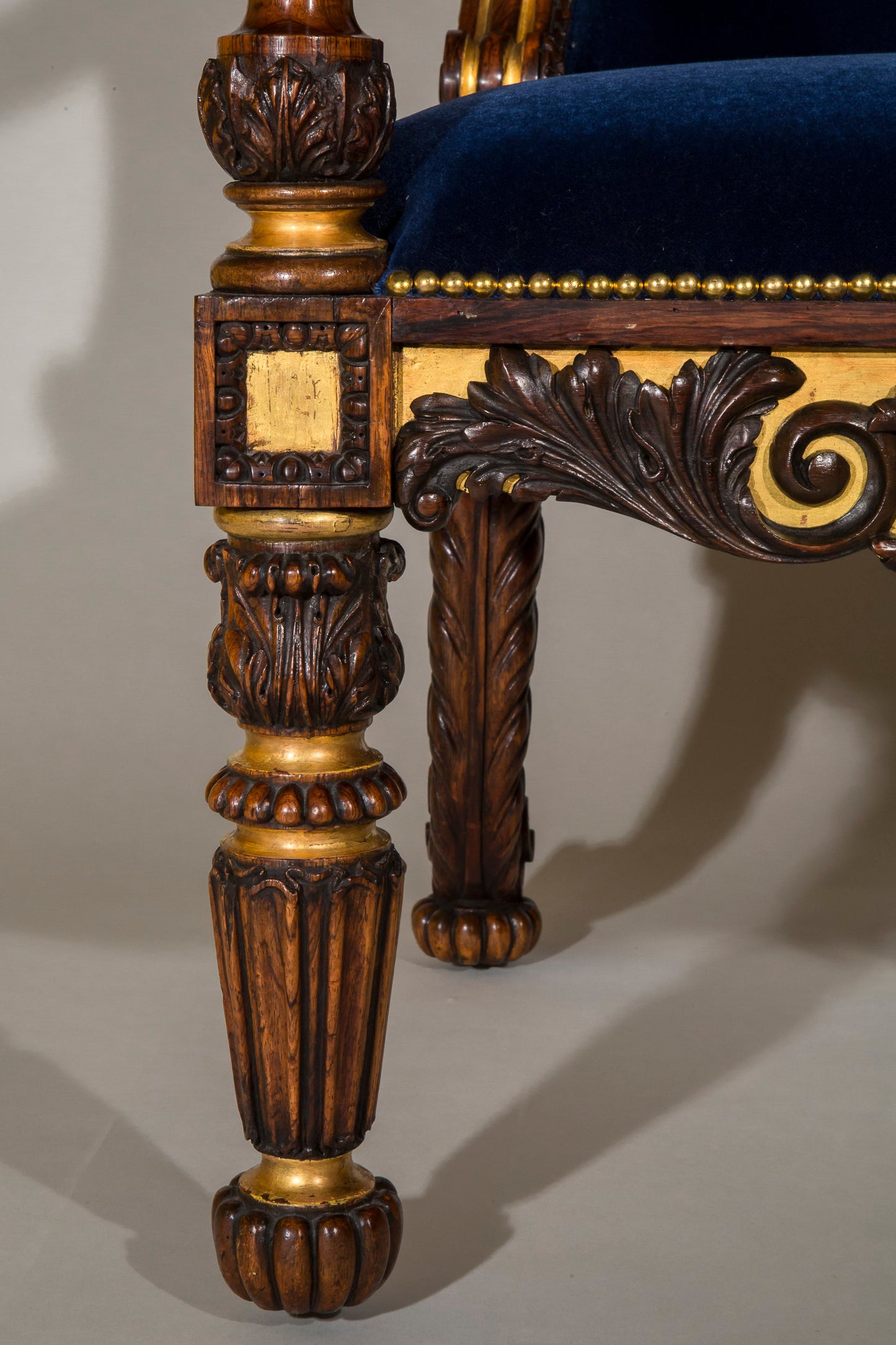 Superb Regency Armchair, attributed to Gillows
