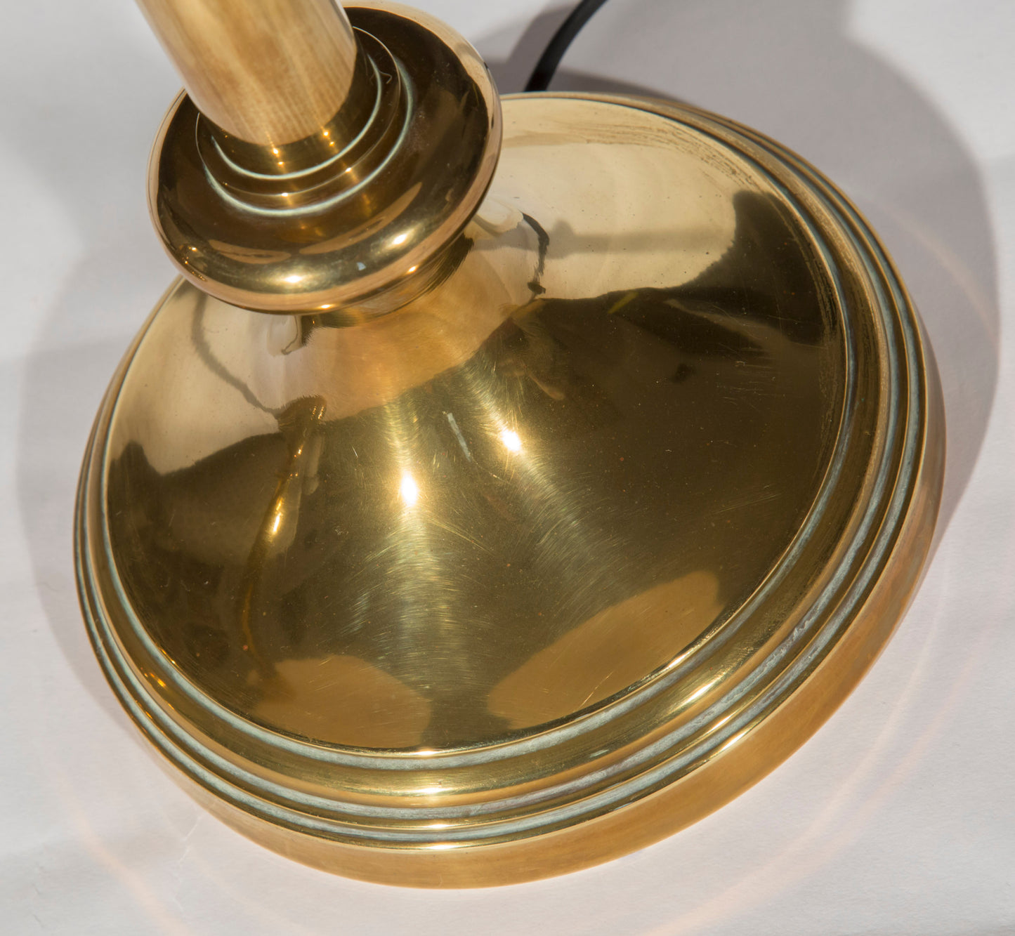 Pair of Midcentury Tall Brass Table Lamps