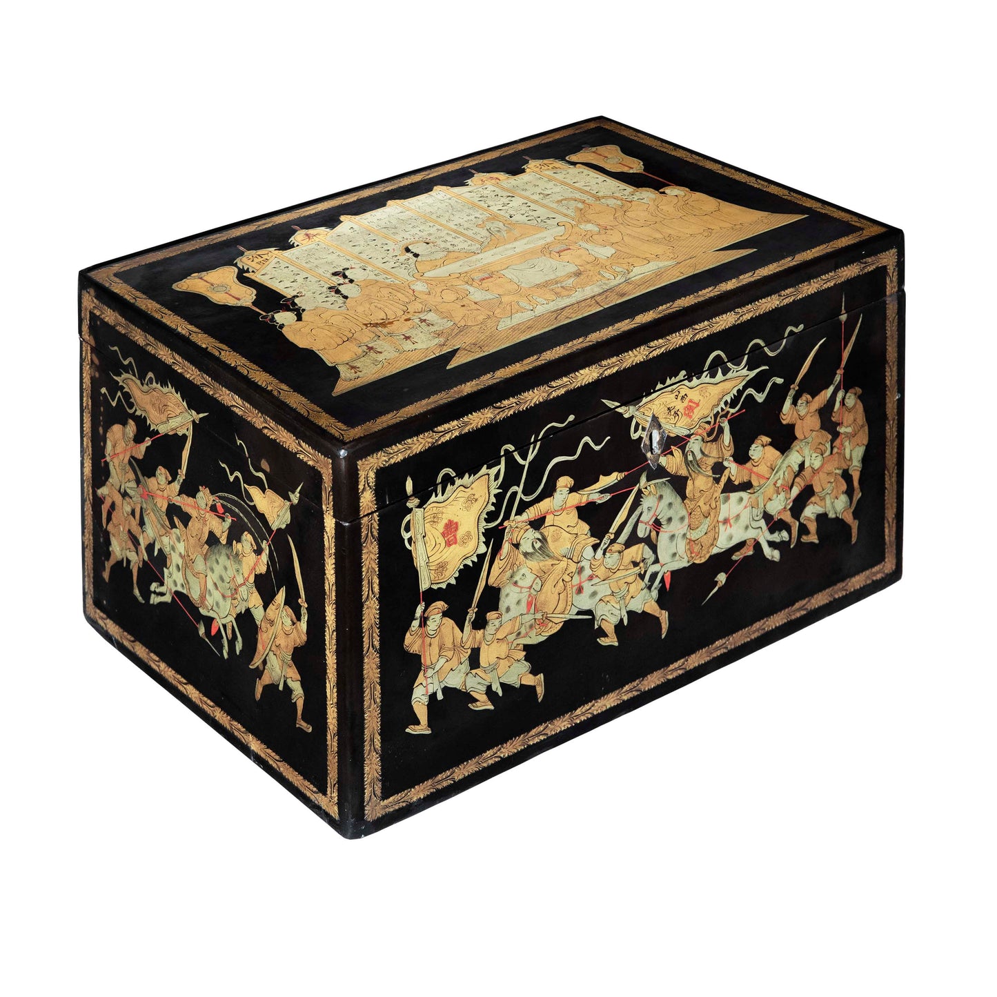 Chinese Export Lacquer Box