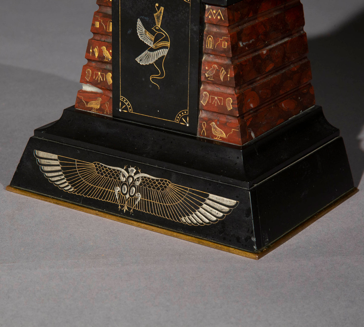 Pair of 19th Century Marble Obelisks