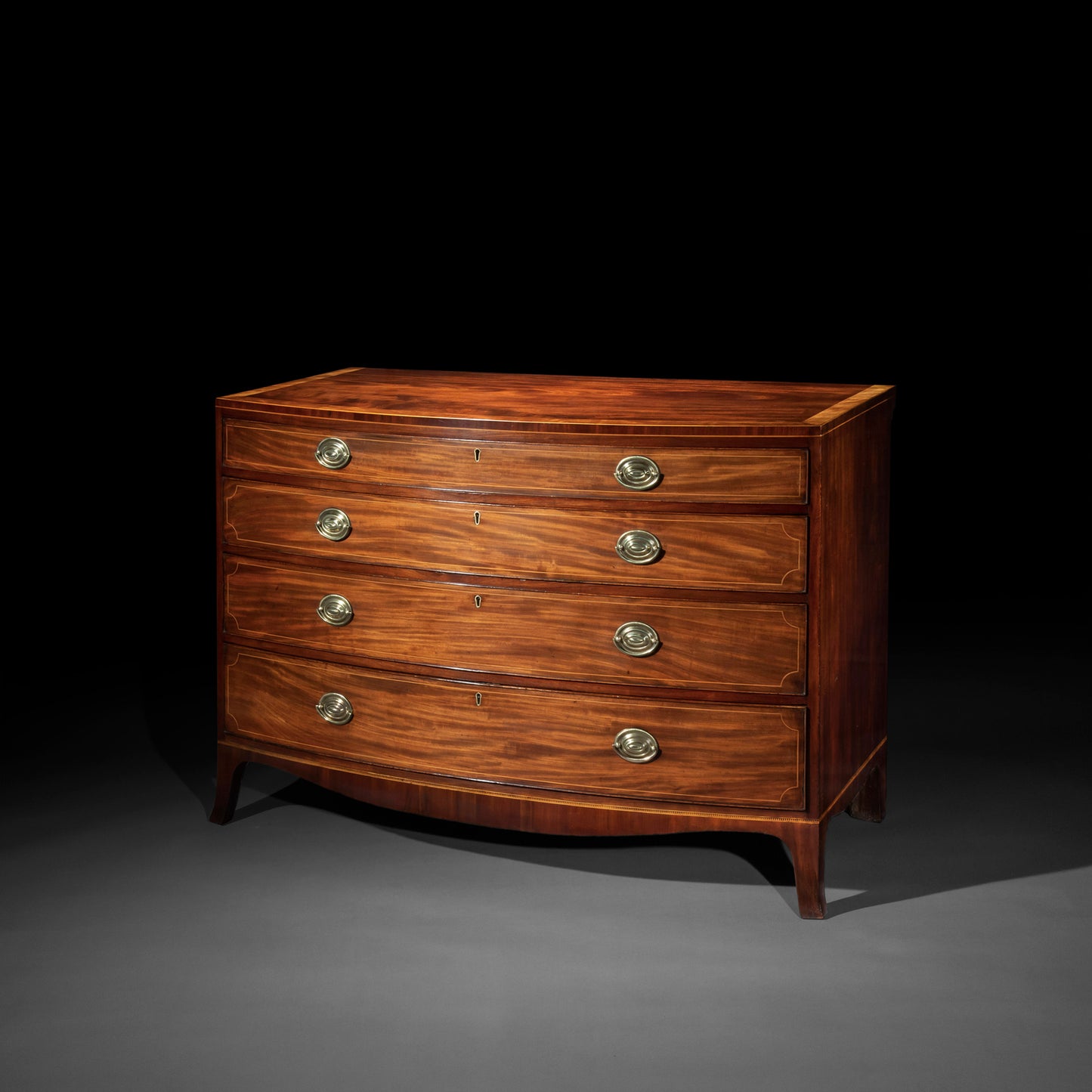 Large Regency Chest of Drawers